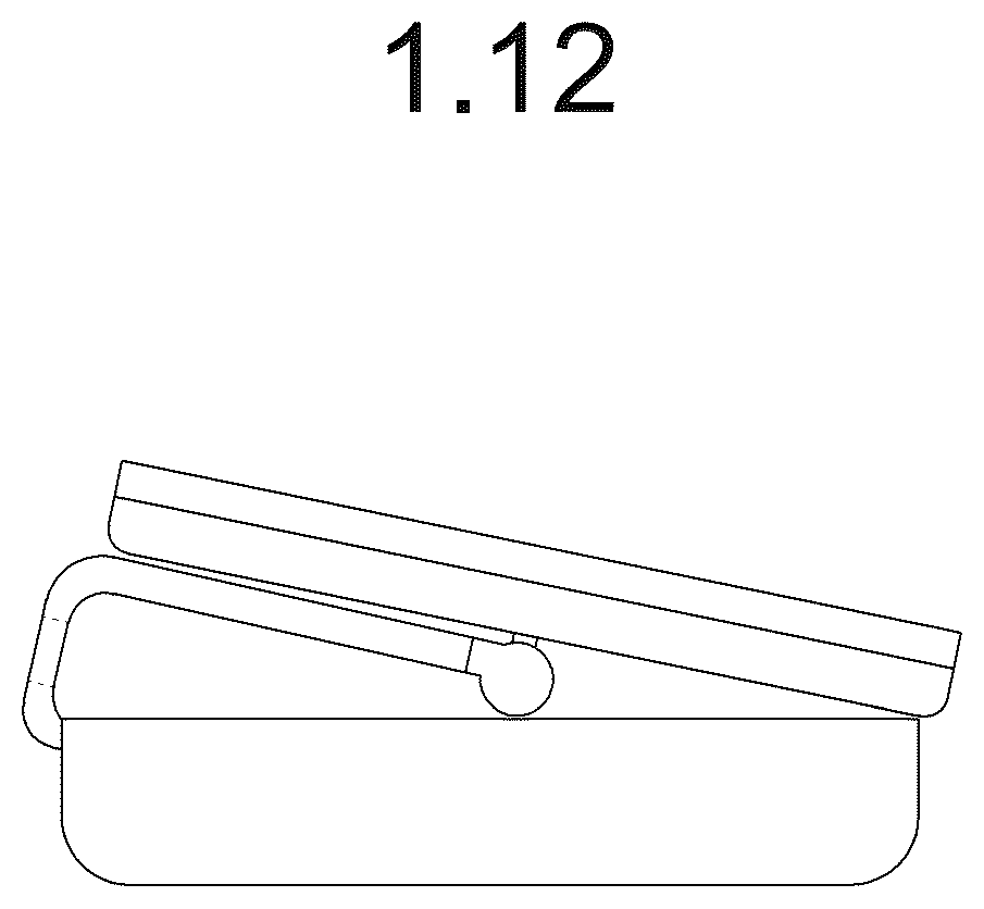 Patent USD1078672 Figure 5 – Television receiver