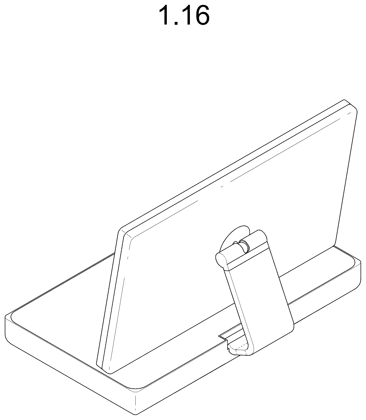 Patent USD1078672 Figure 9 – Television receiver