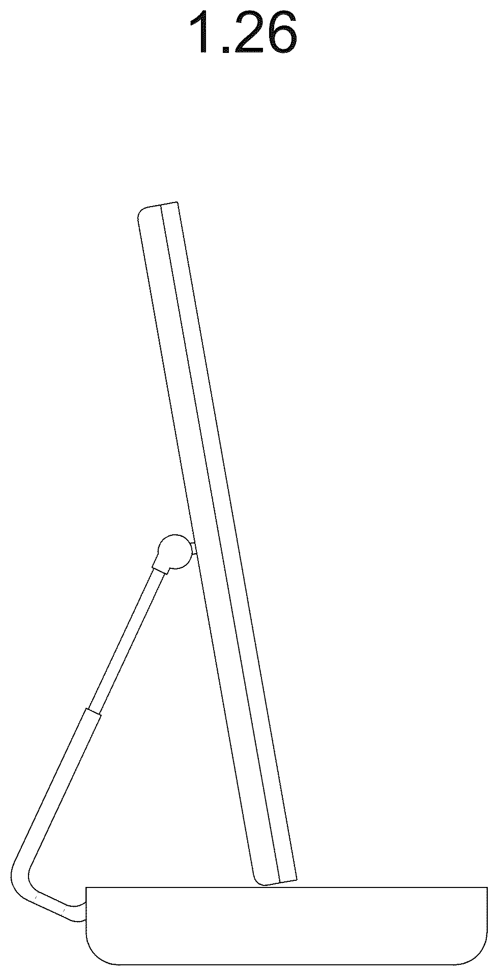 Patent USD1078672 Figure 19 – Television receiver