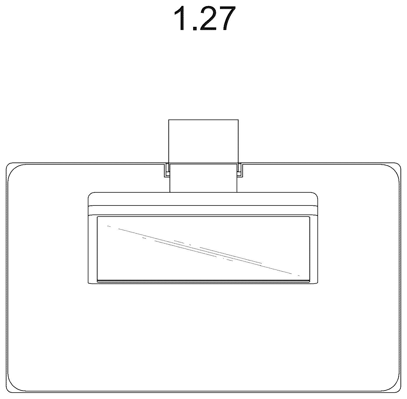 Patent USD1078672 Figure 20 – Television receiver