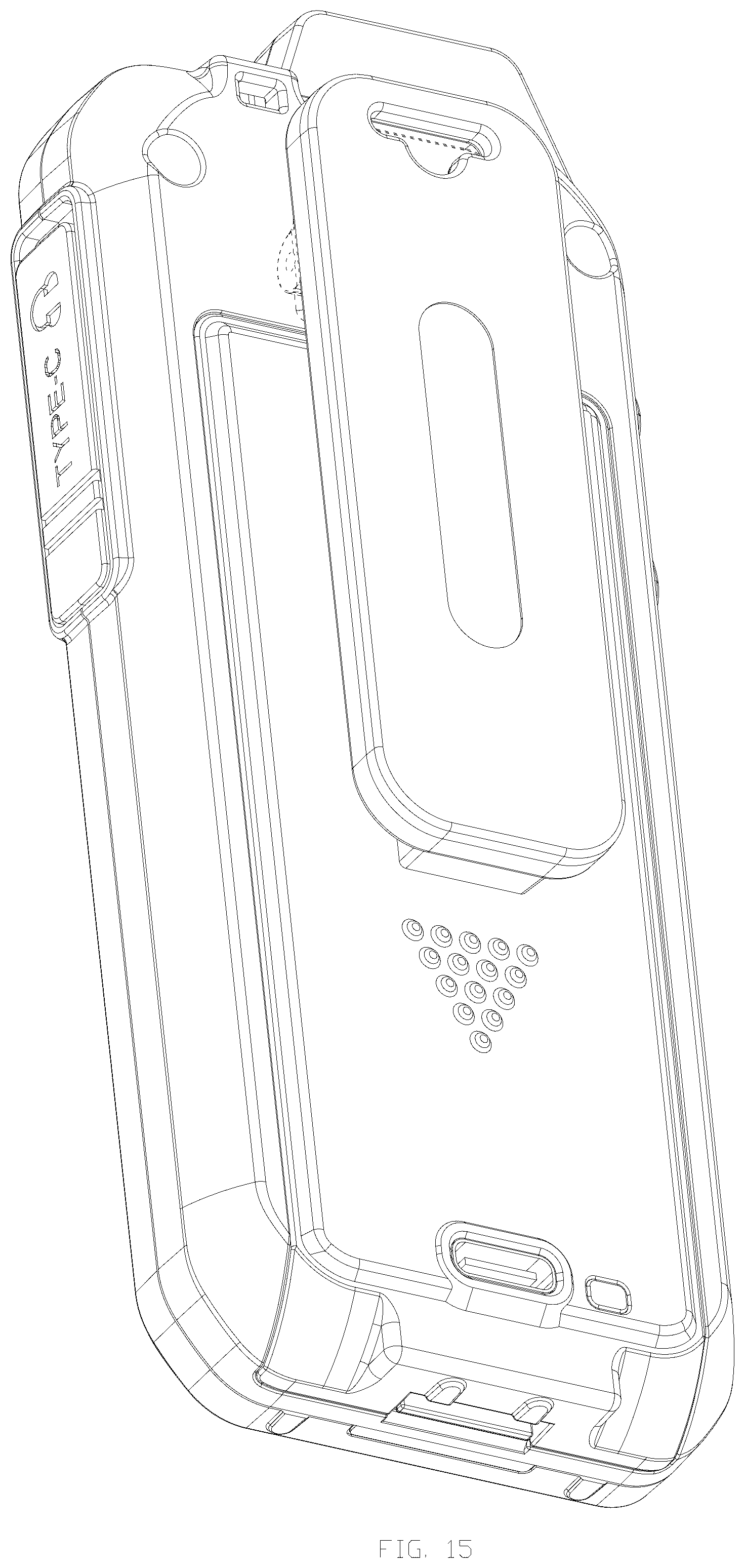 Patent USD1078674 Figure 15 – Walkie talkie