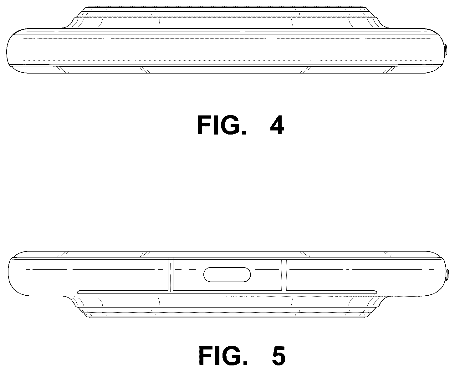 Patent USD1078676 Figure 4 – Mobile phone