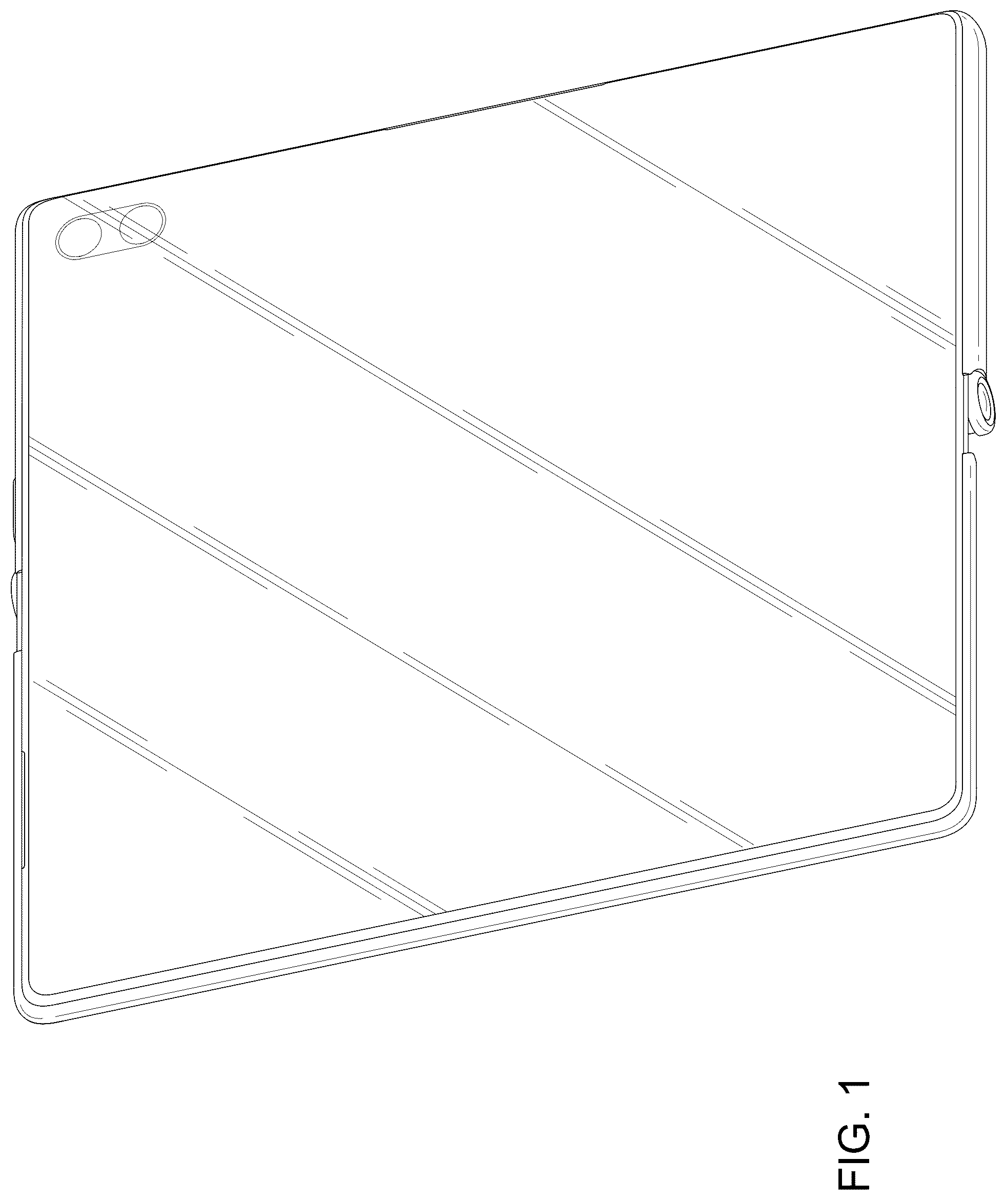 Patent USD1078677 Figure 1 – Mobile phone