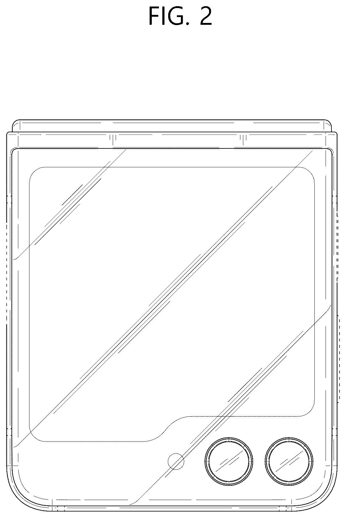 Patent USD1078678 Figure 2 – Mobile electronic device
