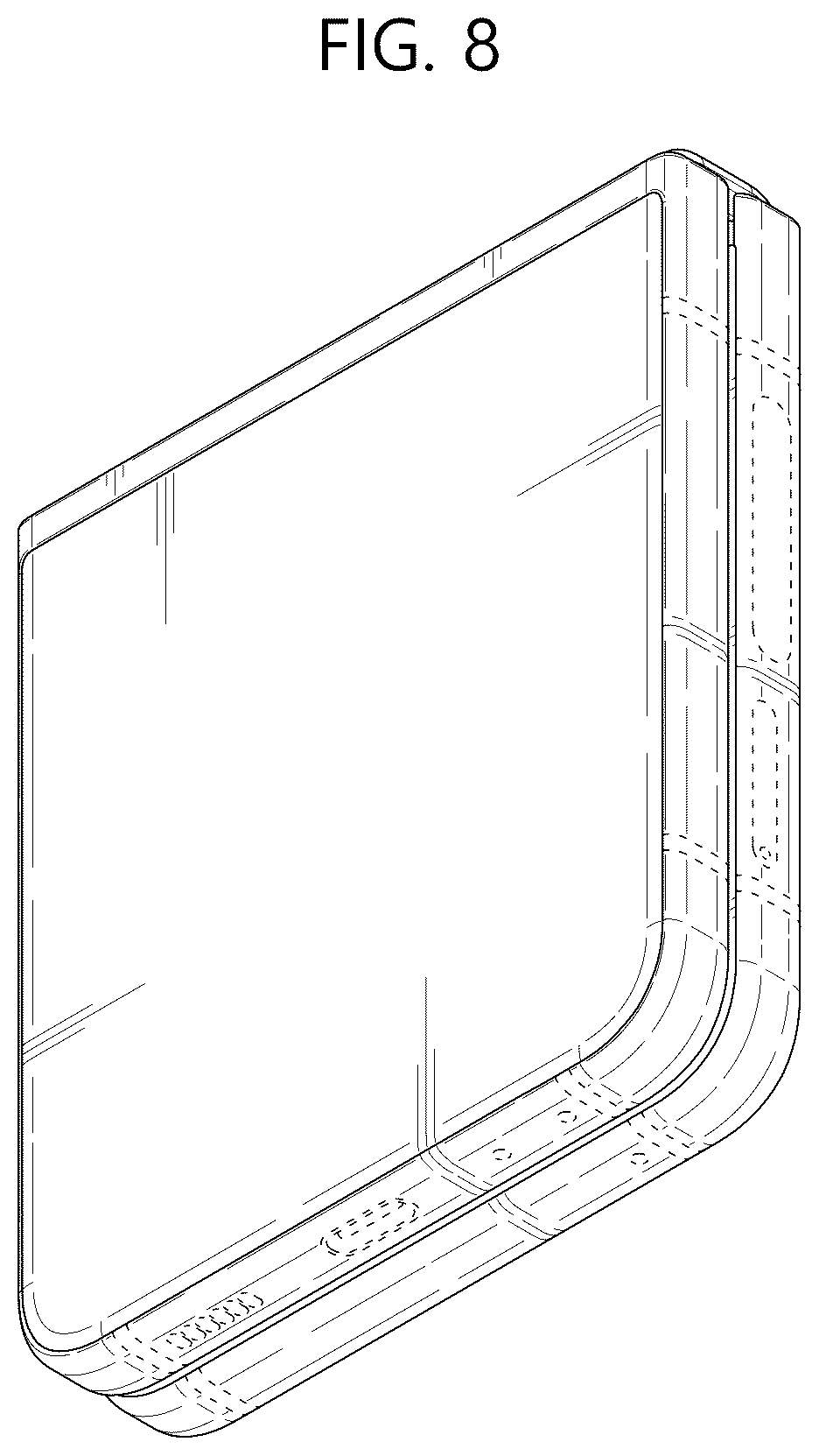 Patent USD1078678 Figure 6 – Mobile electronic device