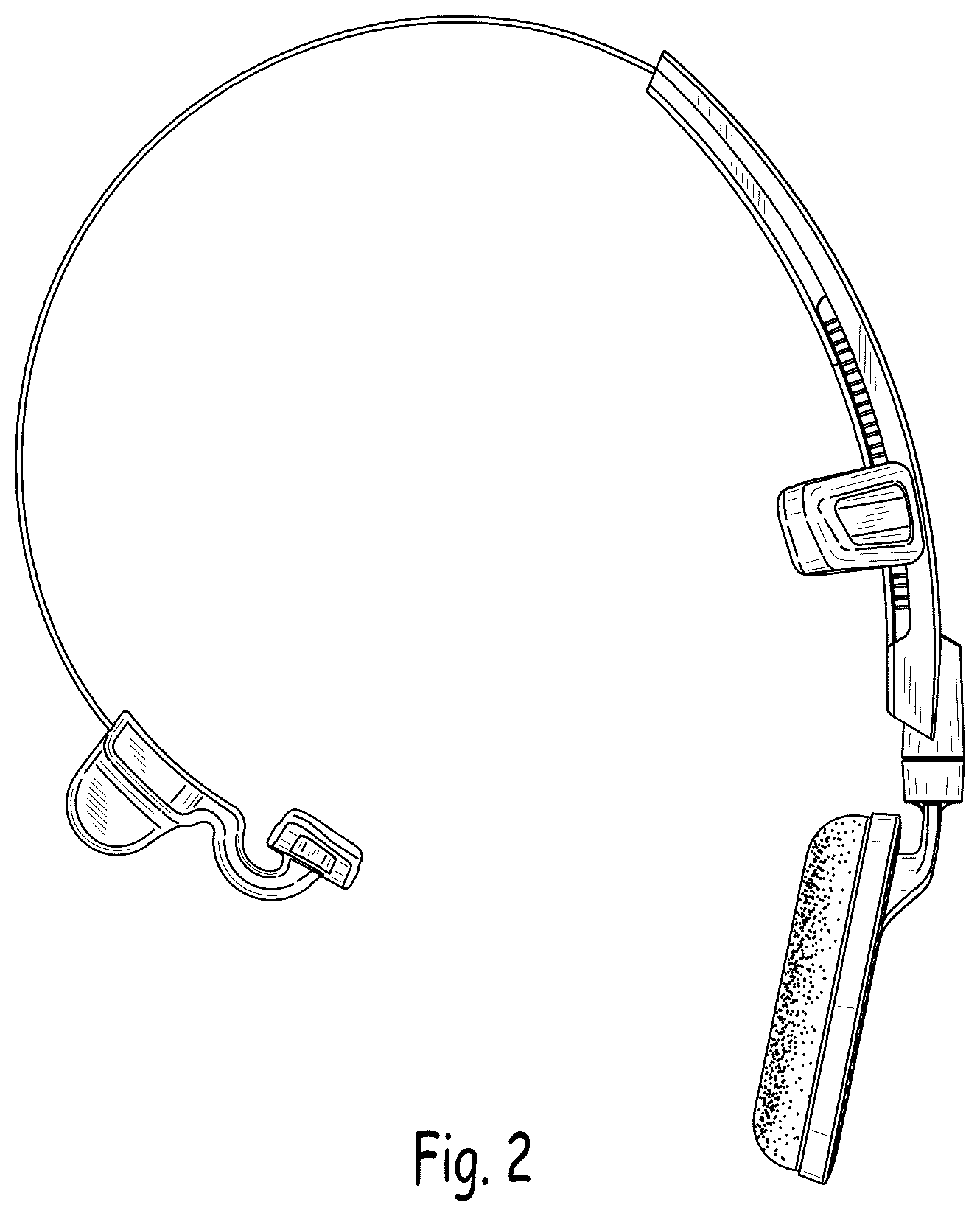 Patent USD1078681 Figure 2 – Headset