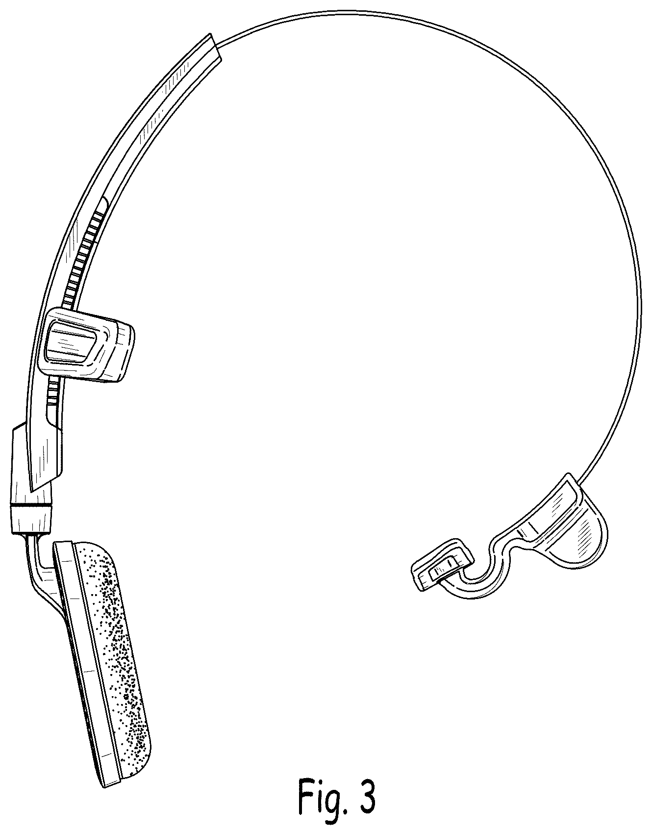 Patent USD1078681 Figure 3 – Headset