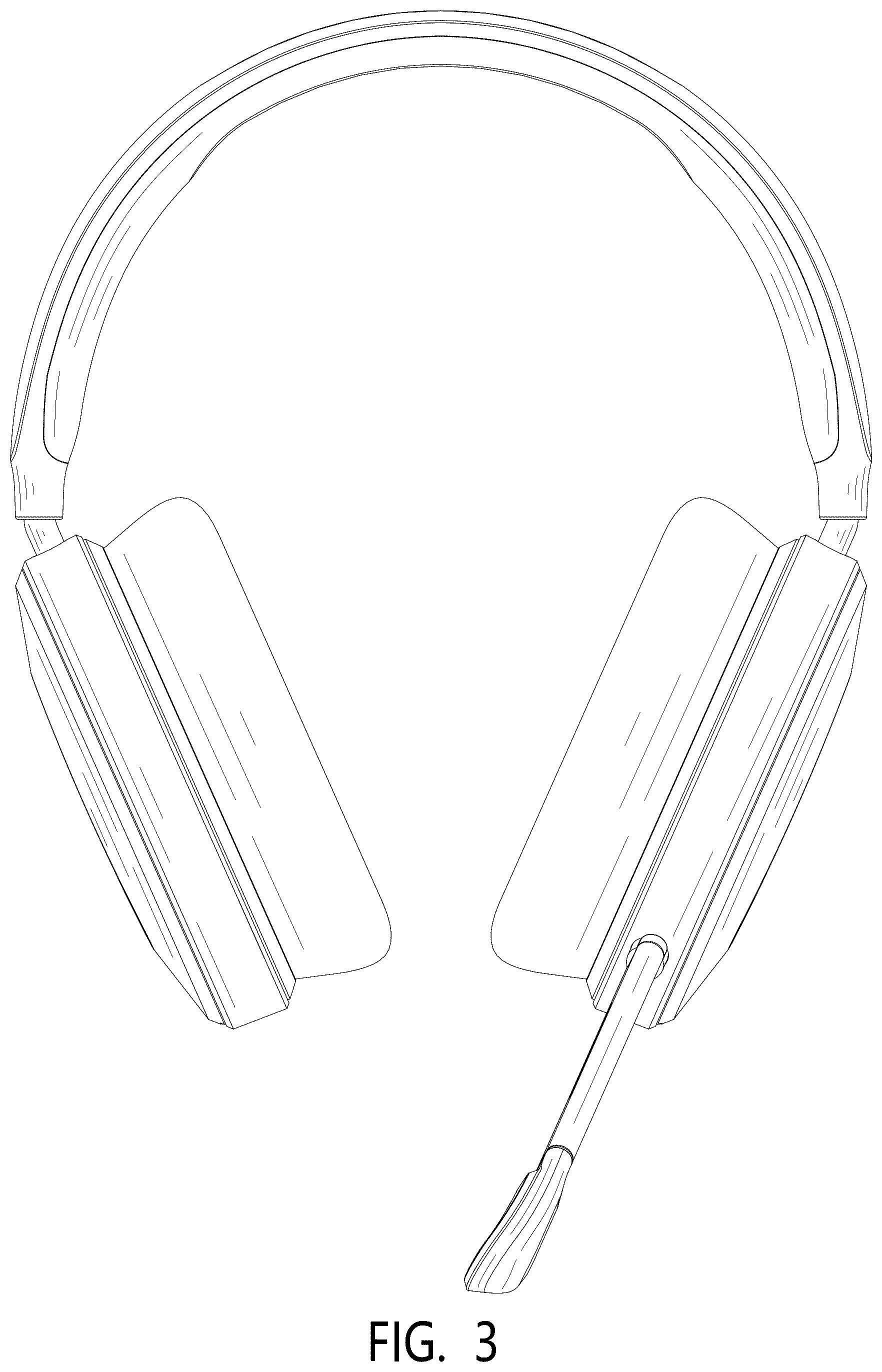 Patent USD1078684 Figure 3 – Headphone