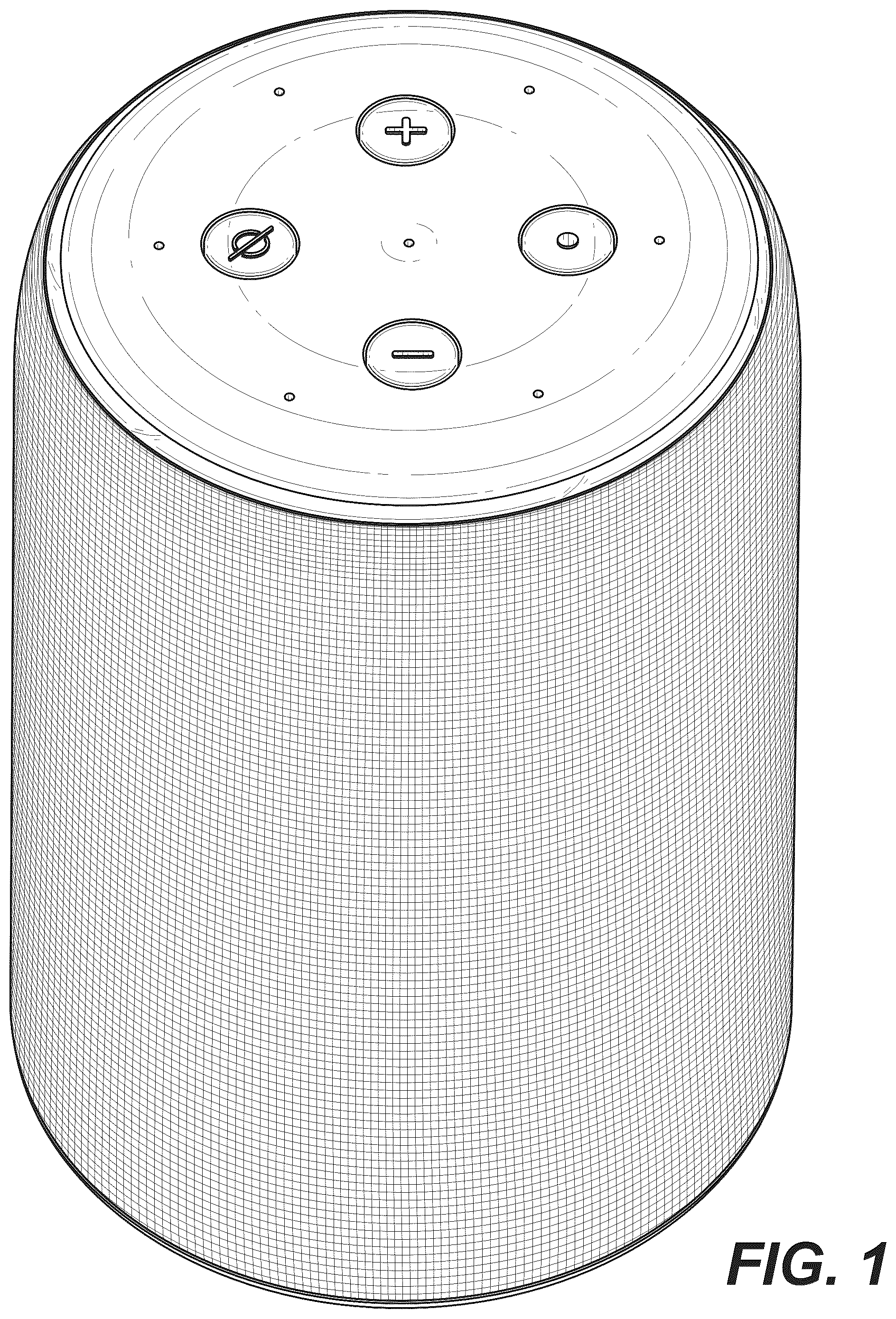 Patent USD1078687 Figure 1 – Electronic device