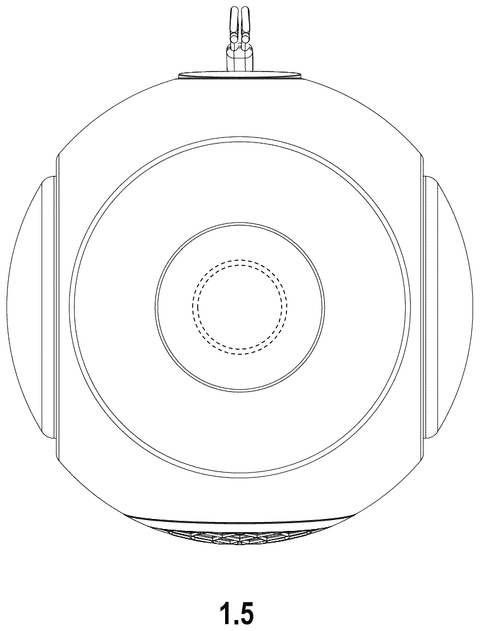 Patent USD1078688 Figure 5 – Speaker