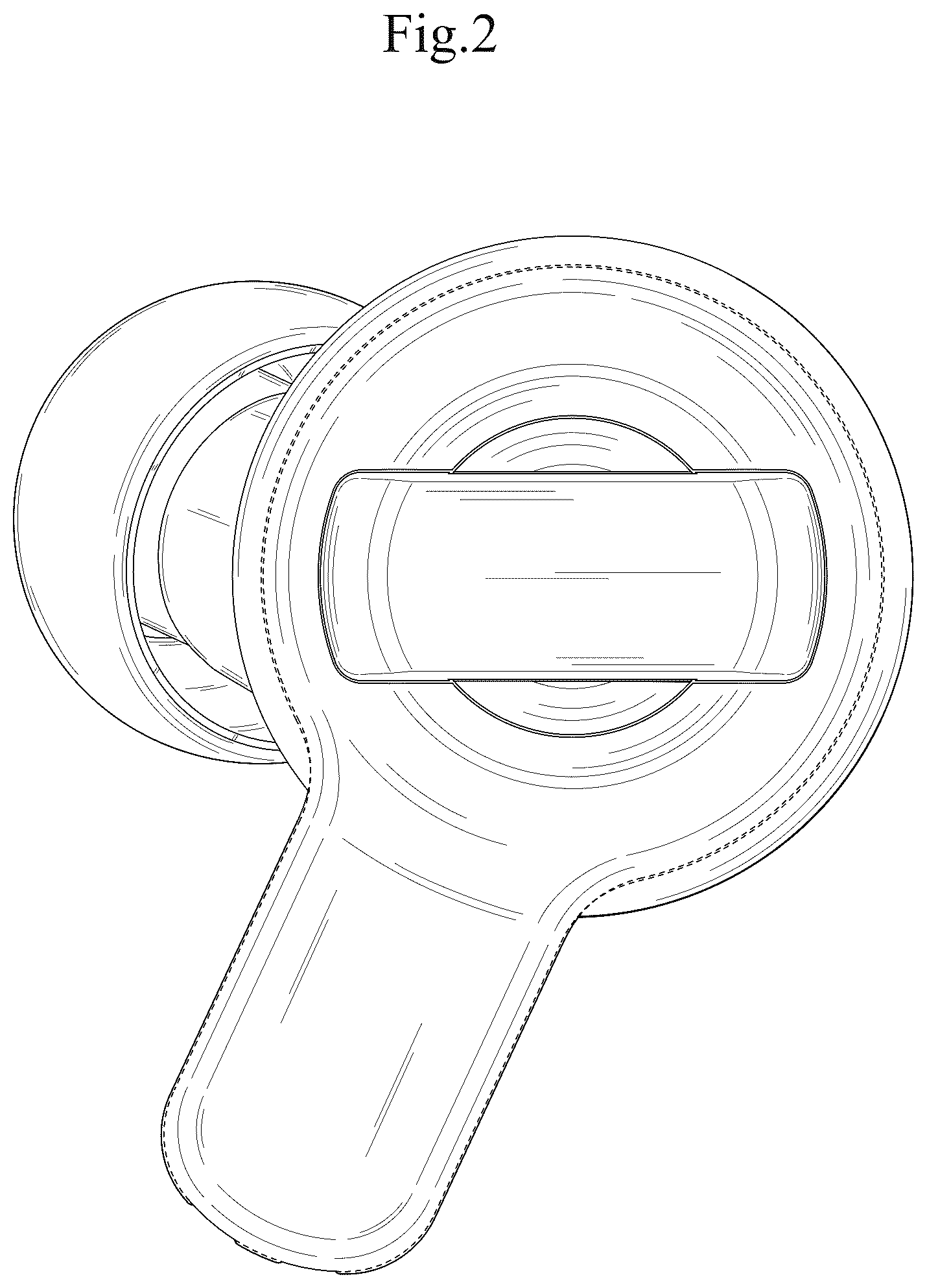 Patent USD1078691 Figure 2 – Earphone