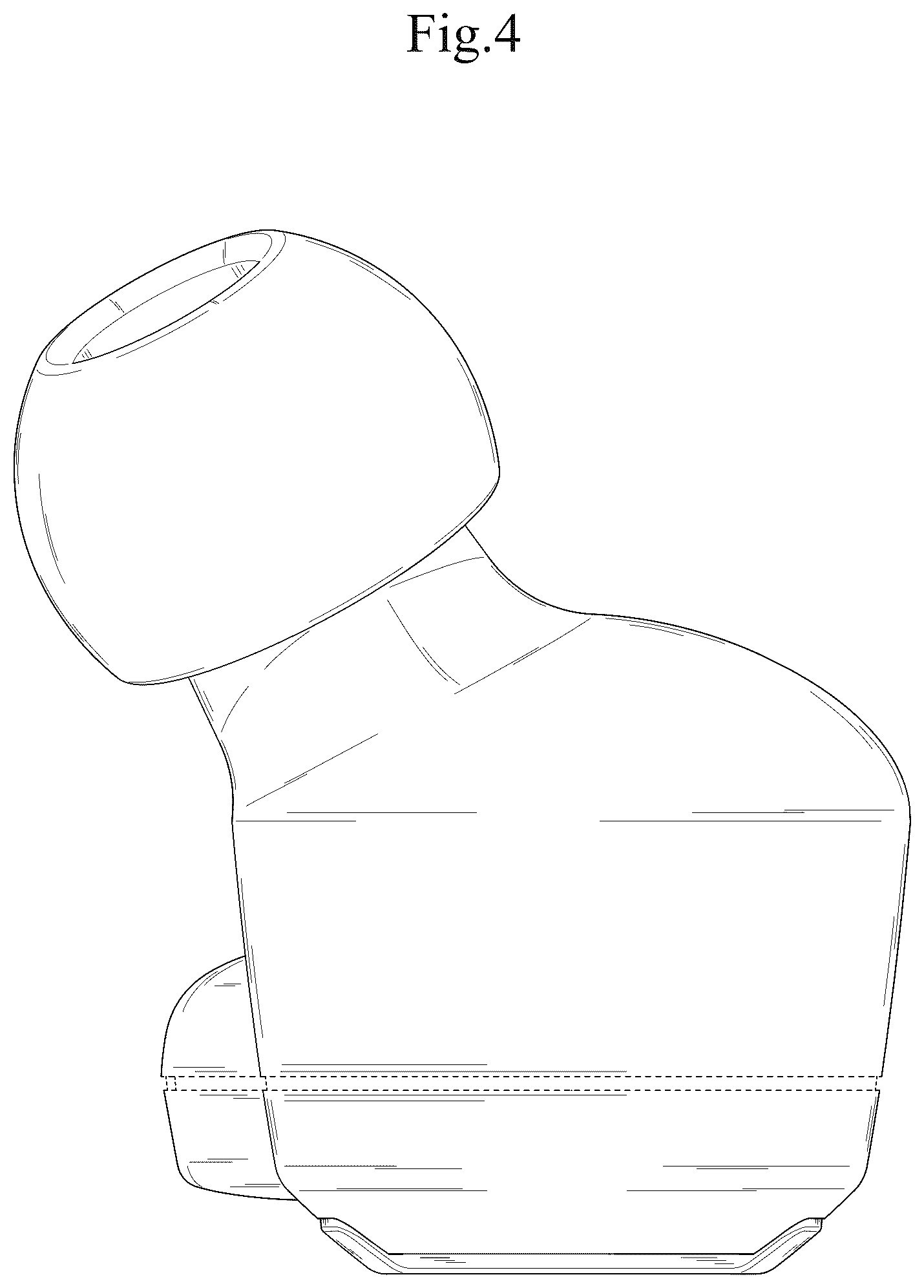 Patent USD1078691 Figure 4 – Earphone