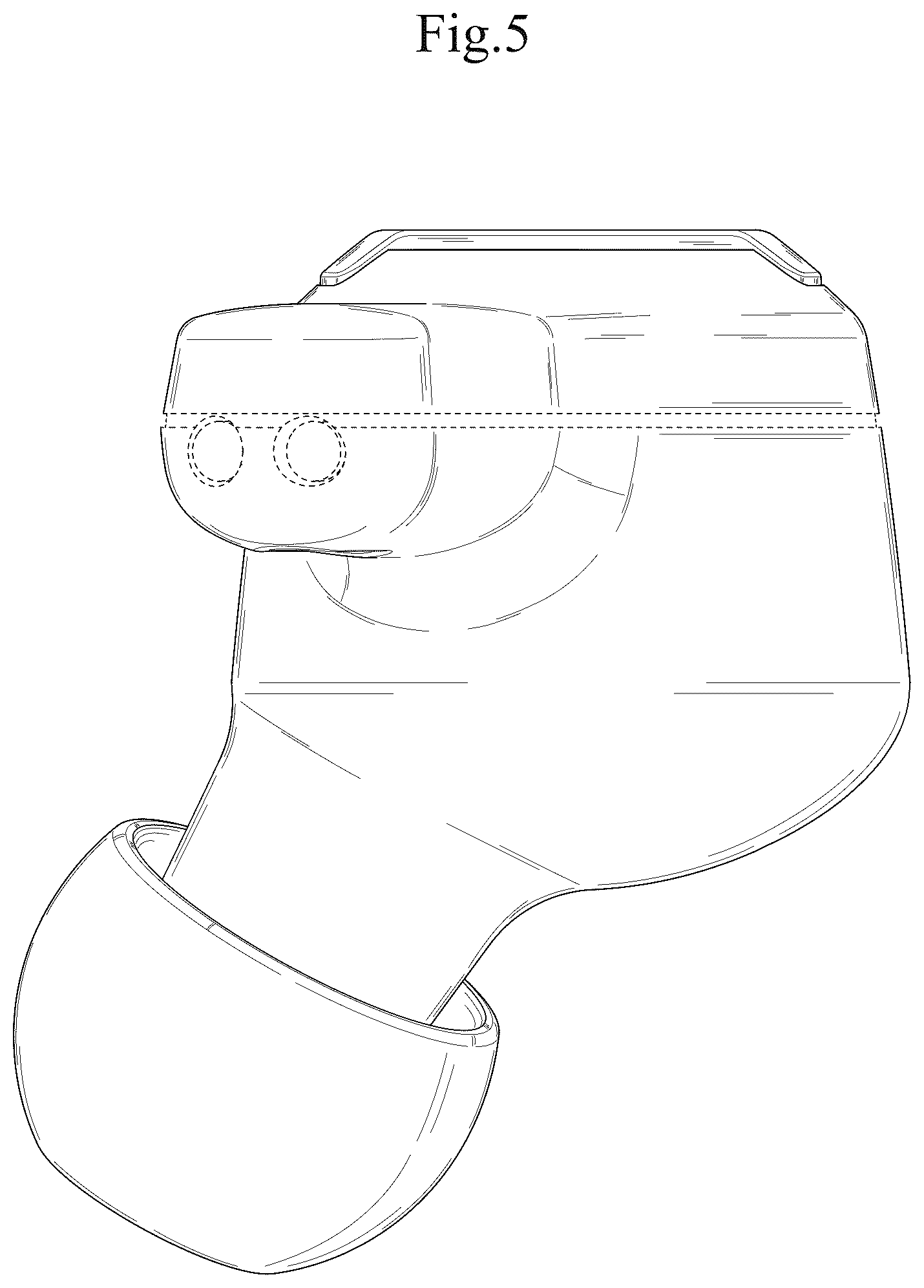 Patent USD1078691 Figure 5 – Earphone