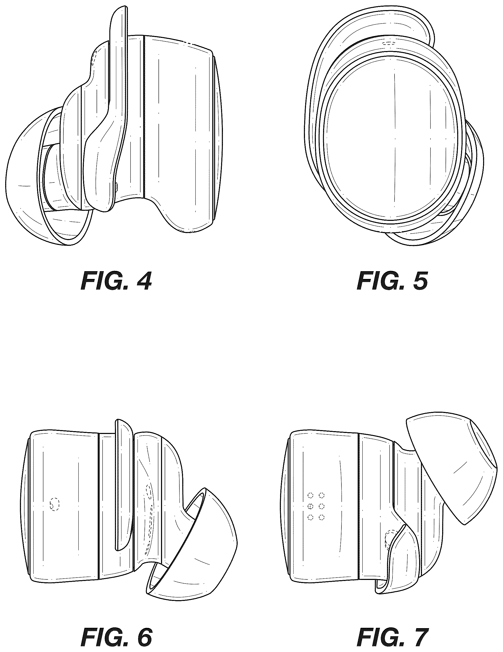 Patent USD1078694 Figure 2 – Earbud