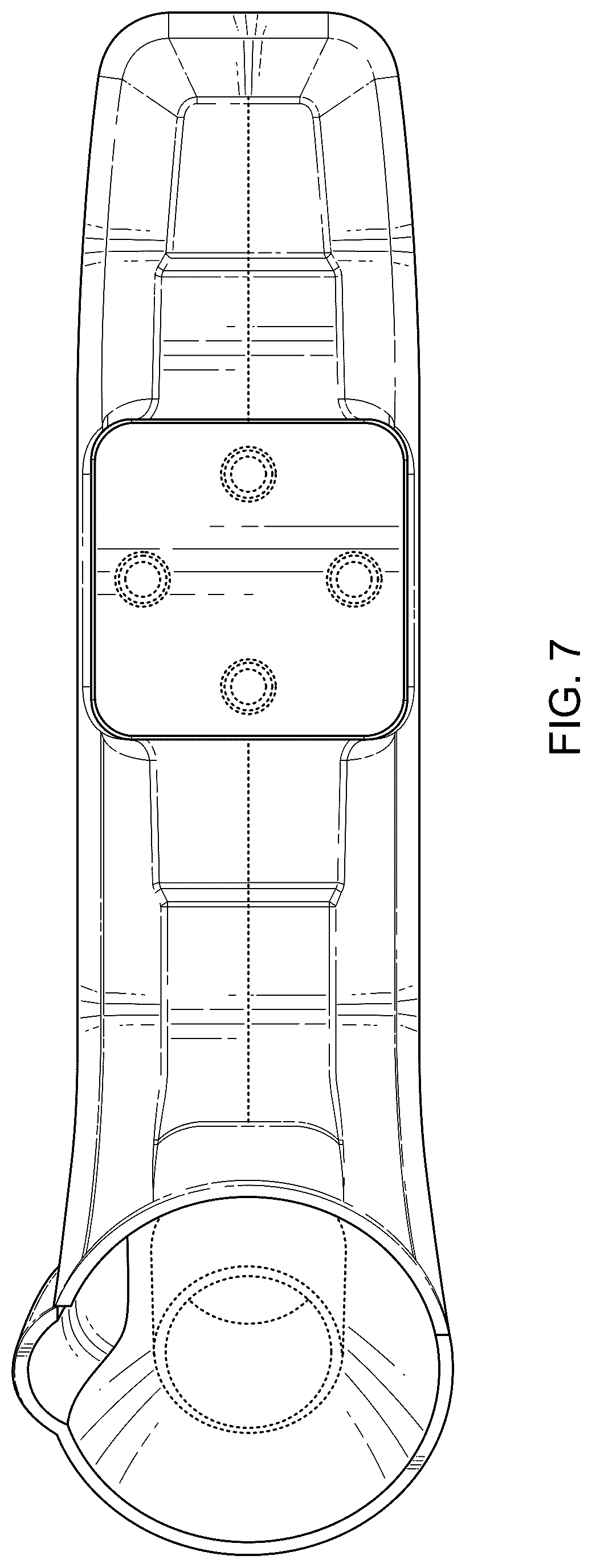 Patent USD1078707 Figure 6 – Handheld antenna mount