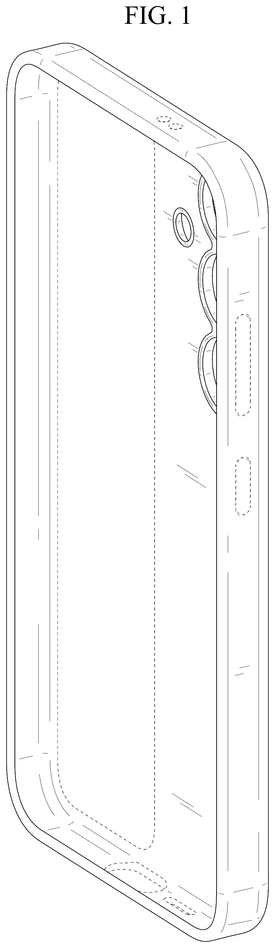 Patent USD1078711 Figure 1 – Case for electronic device