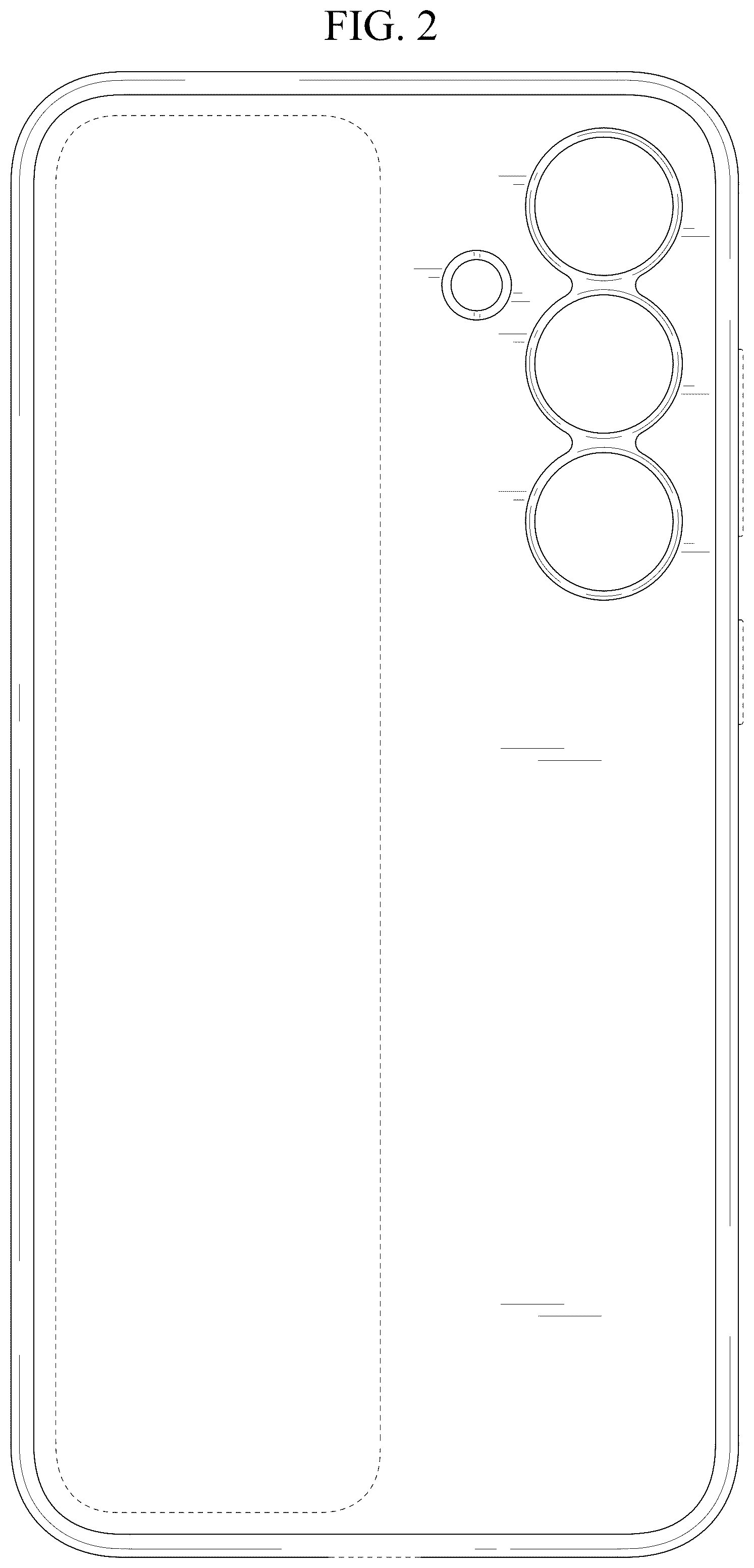 Patent USD1078711 Figure 2 – Case for electronic device