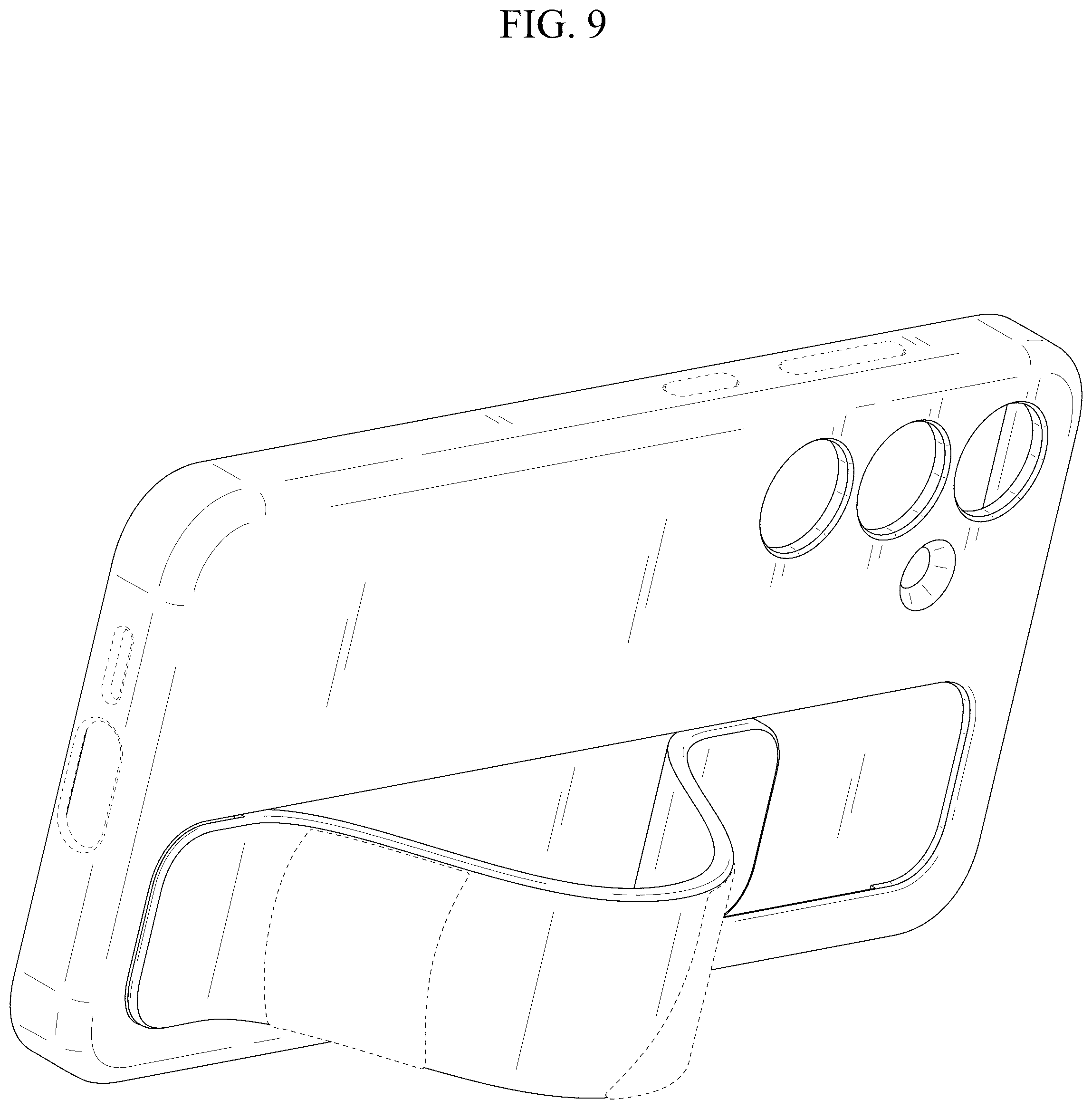 Patent USD1078711 Figure 9 – Case for electronic device