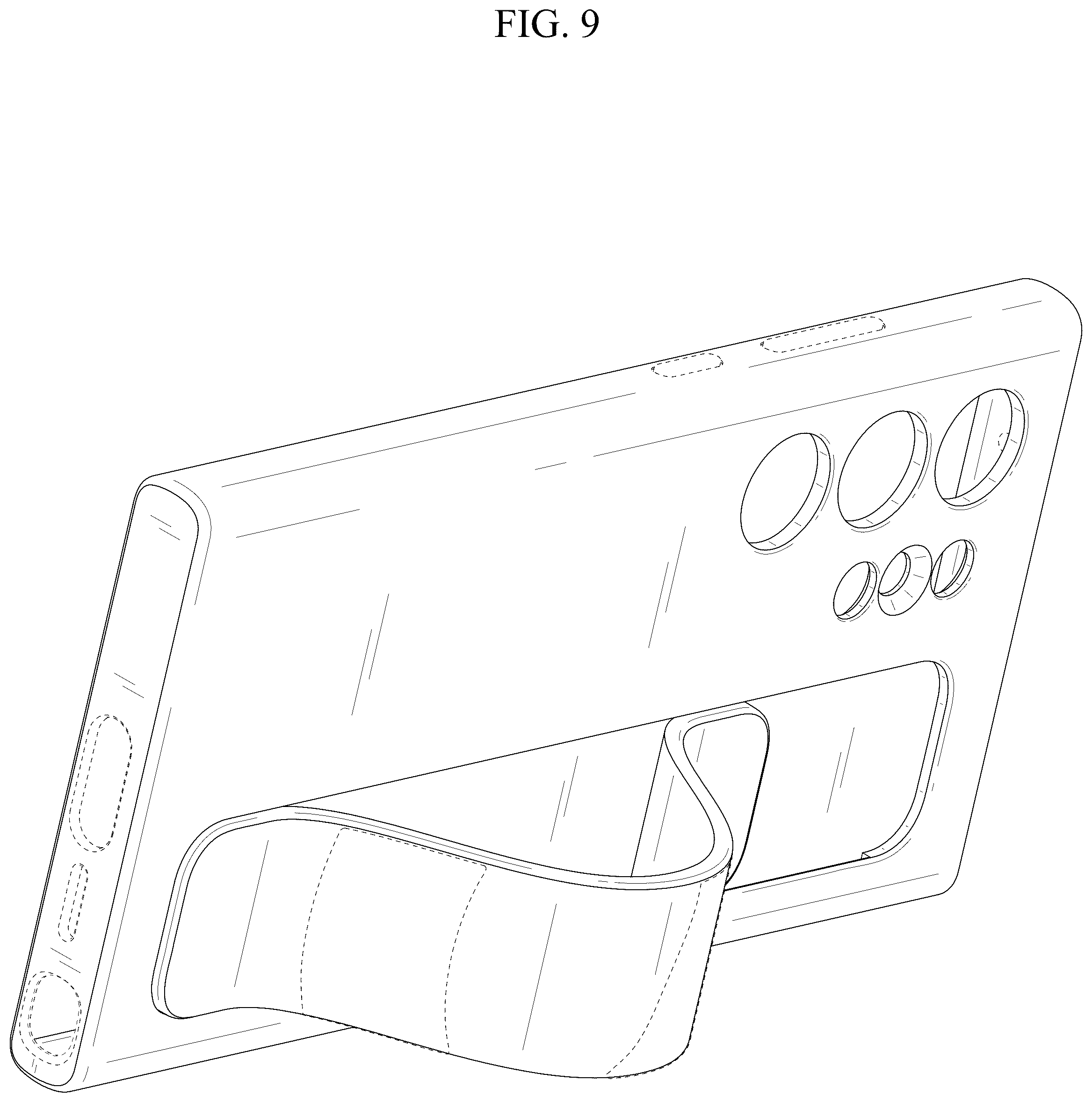 Patent USD1078712 Figure 9 – Case for electronic device