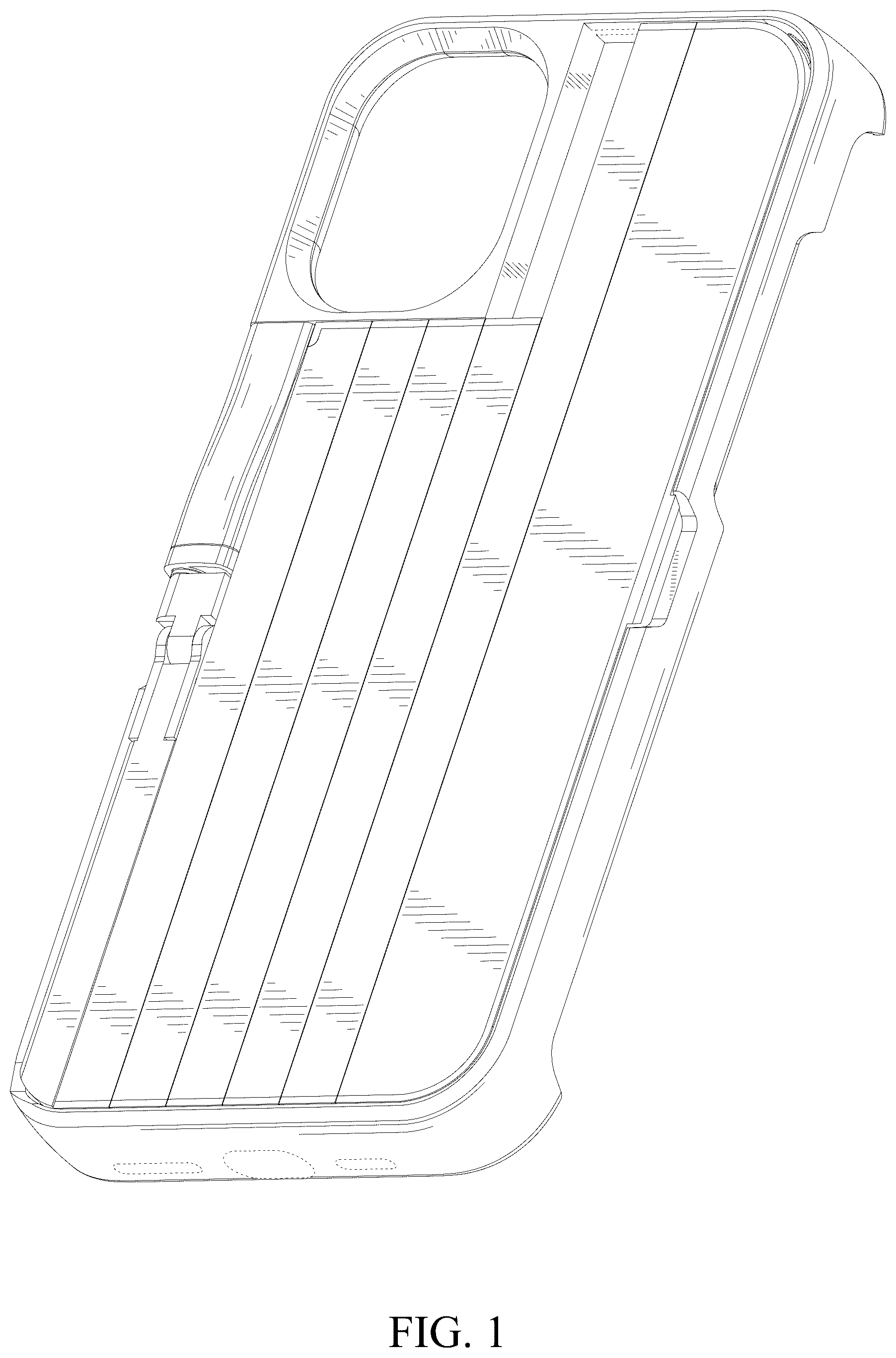 Patent USD1078714 Figure 1 – Mobile phone cover