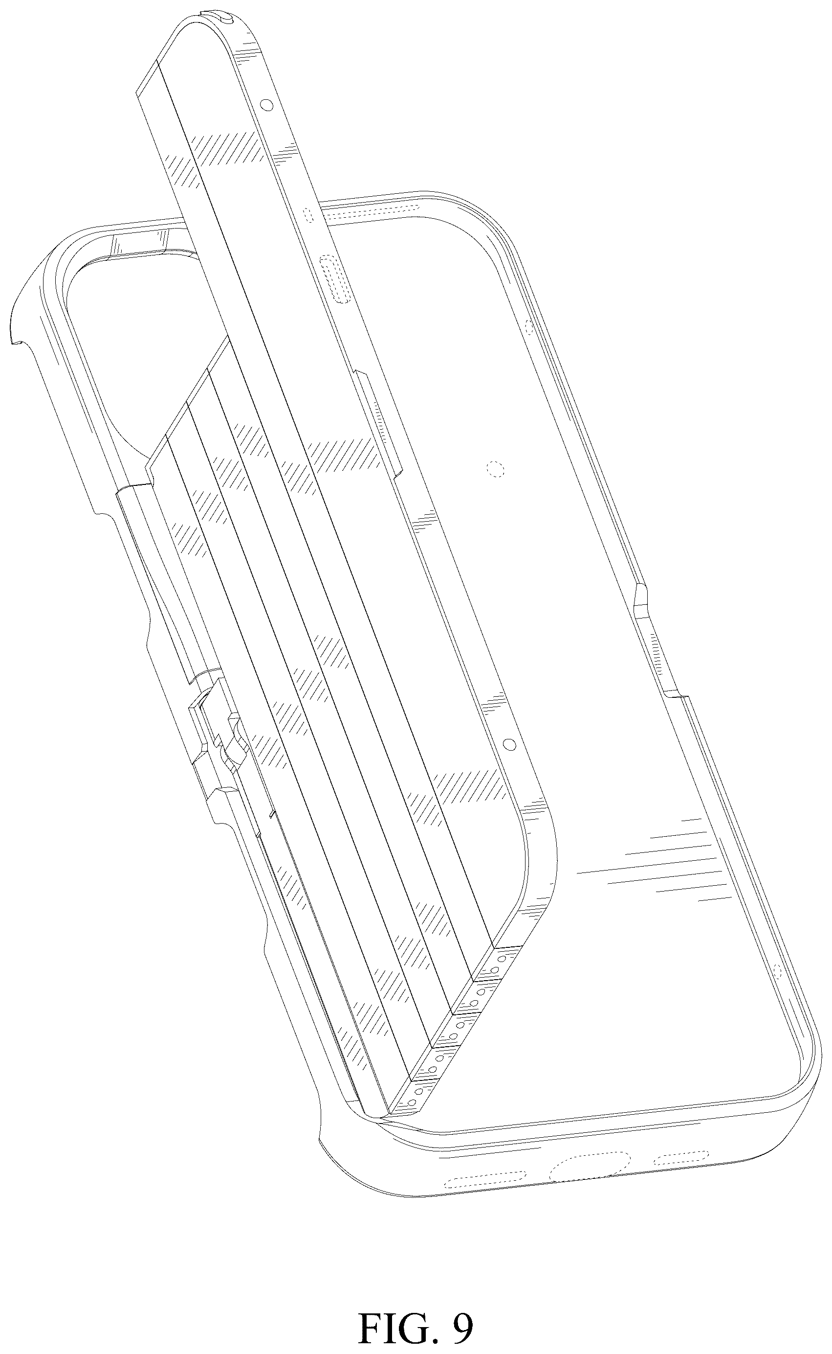 Patent USD1078714 Figure 9 – Mobile phone cover