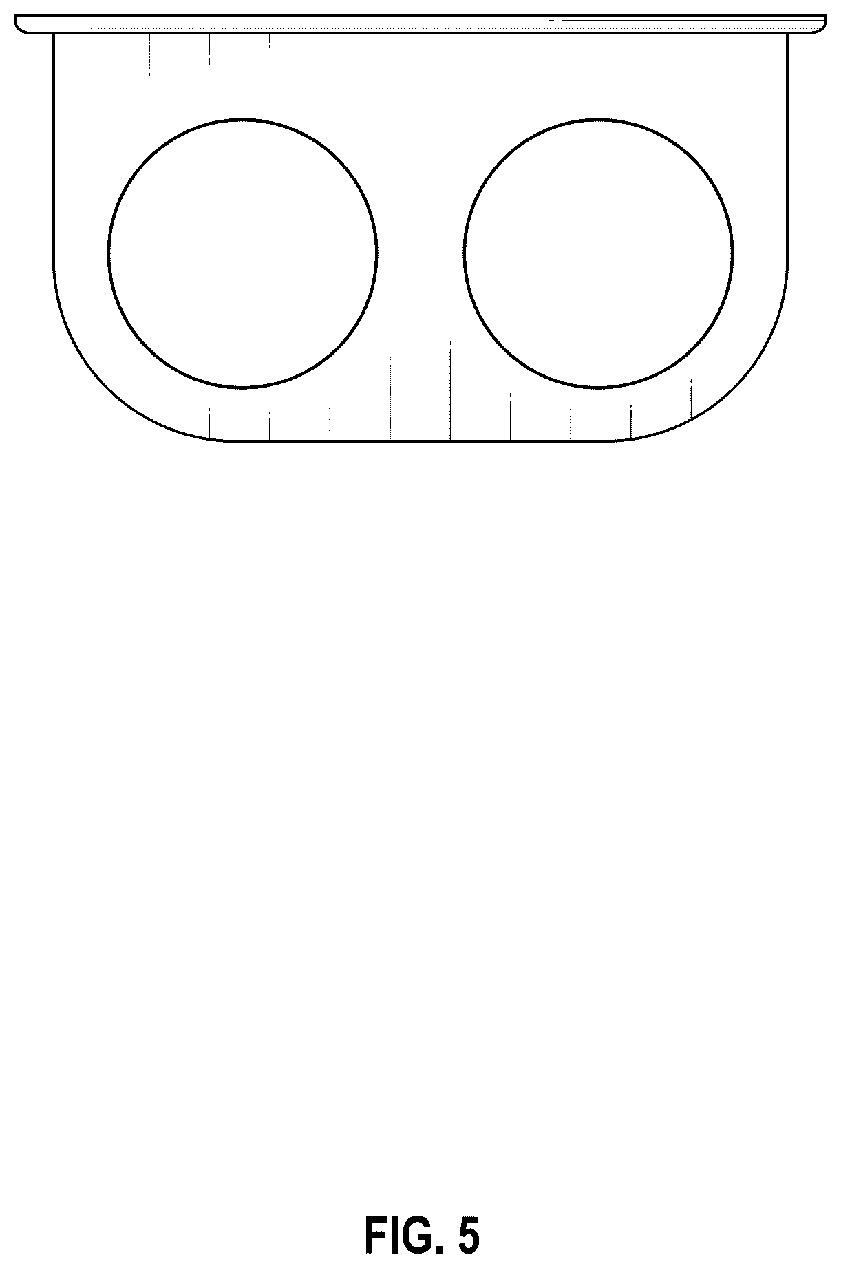 Patent USD1078716 Figure 5 – Earbud holder