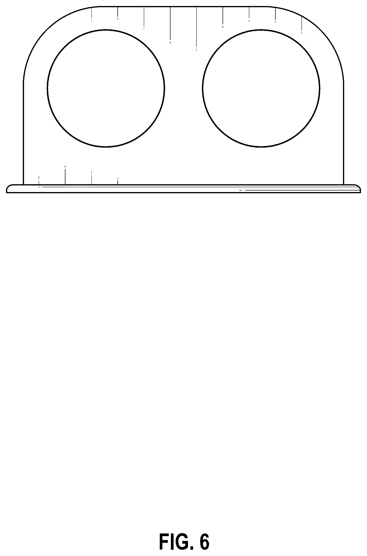 Patent USD1078716 Figure 6 – Earbud holder