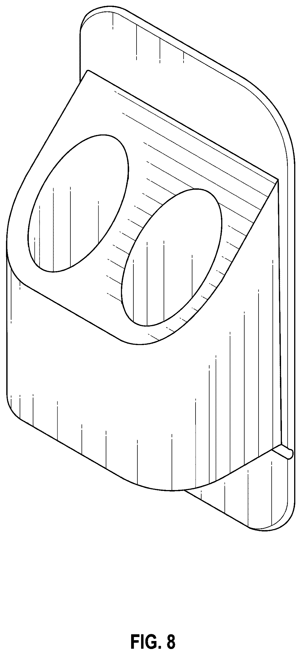 Patent USD1078716 Figure 8 – Earbud holder