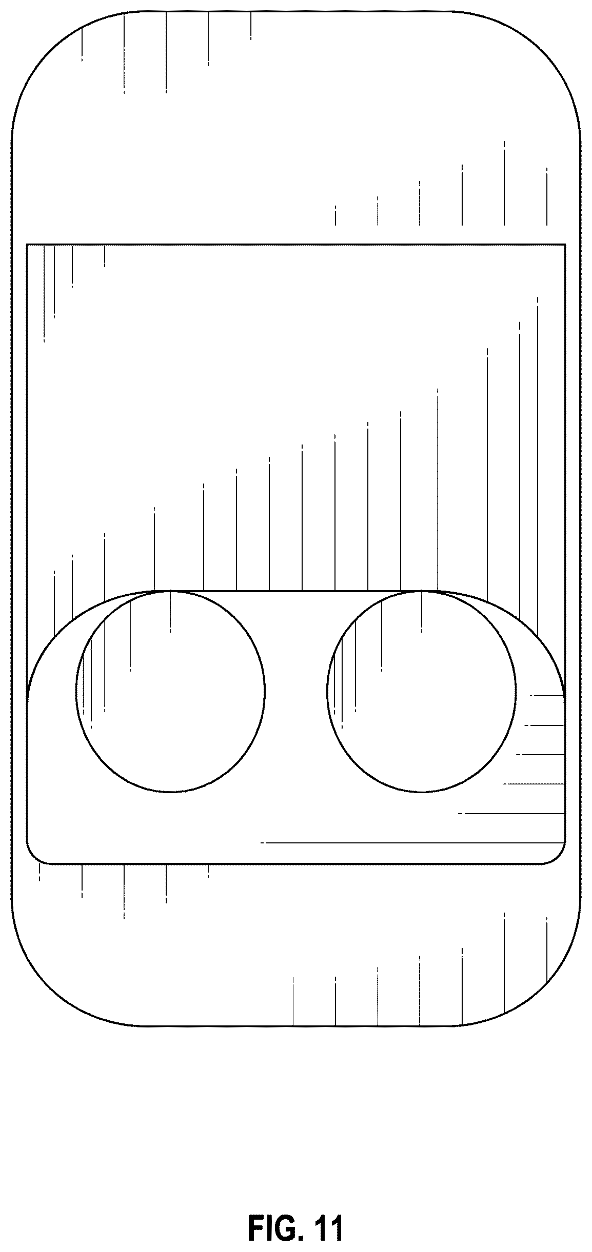 Patent USD1078716 Figure 11 – Earbud holder