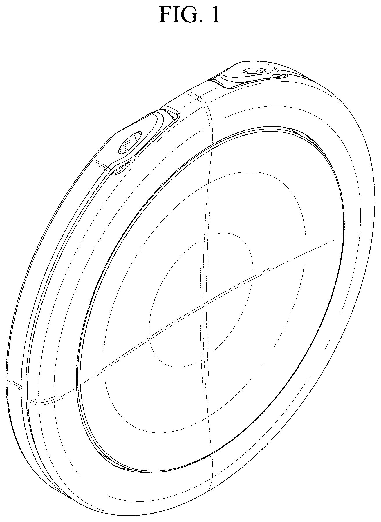 Patent USD1078721 Figure 1 – Ring holder for electronic device
