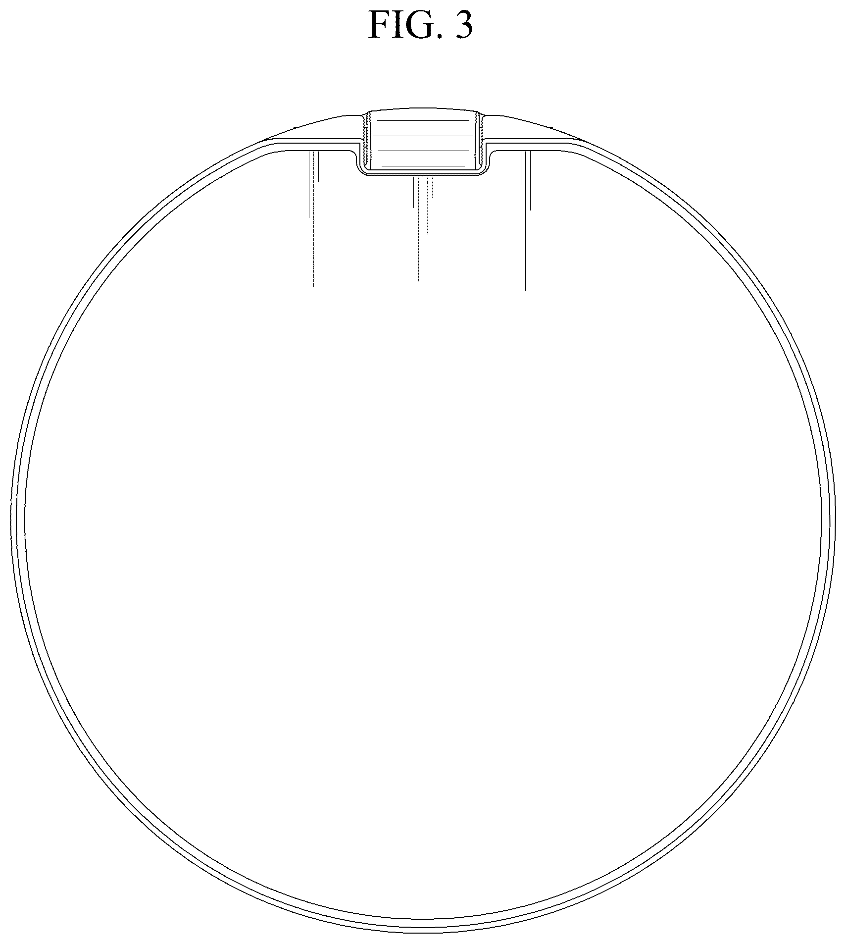 Patent USD1078721 Figure 3 – Ring holder for electronic device