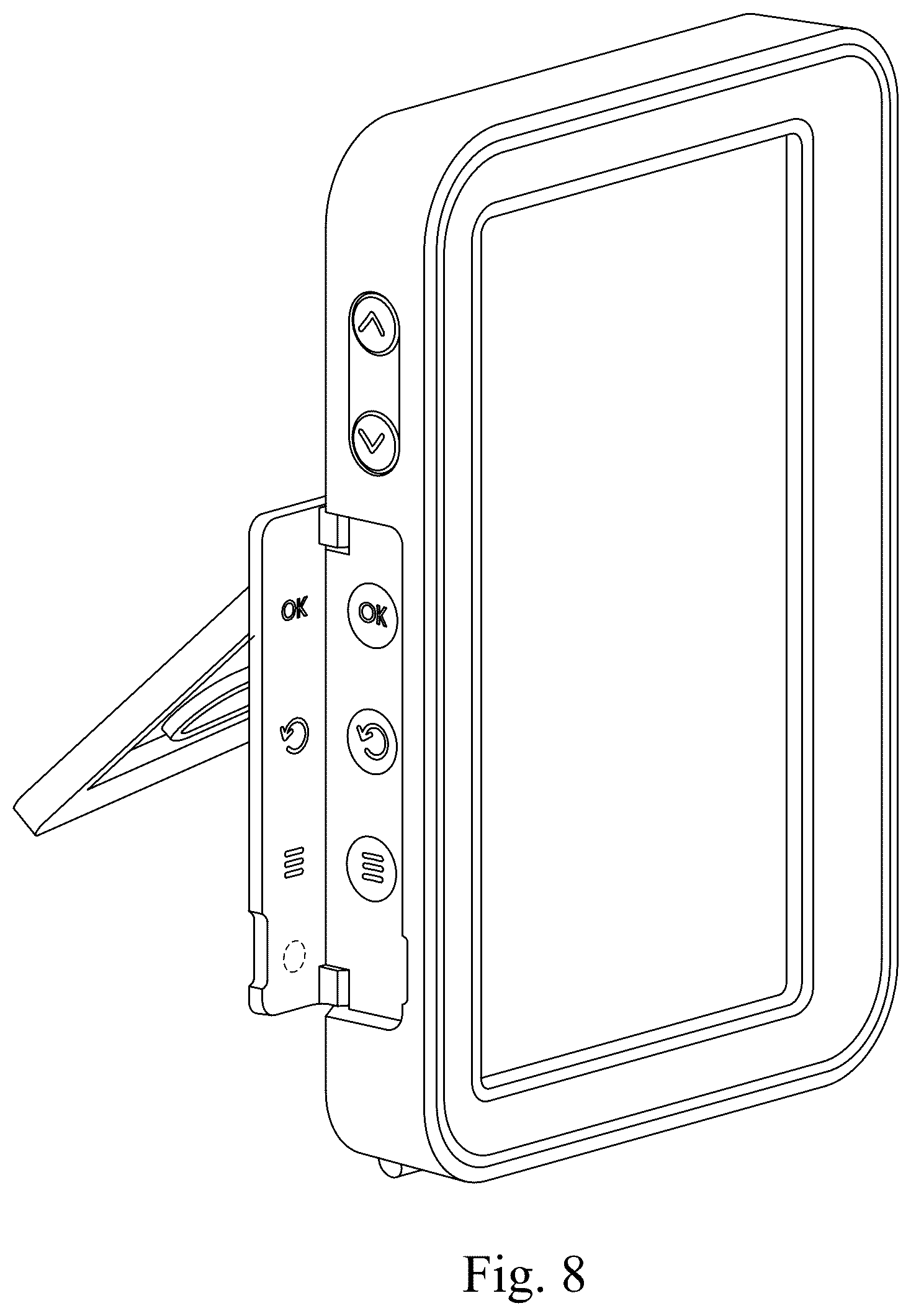 Patent USD1078730 Figure 8 – Task management device