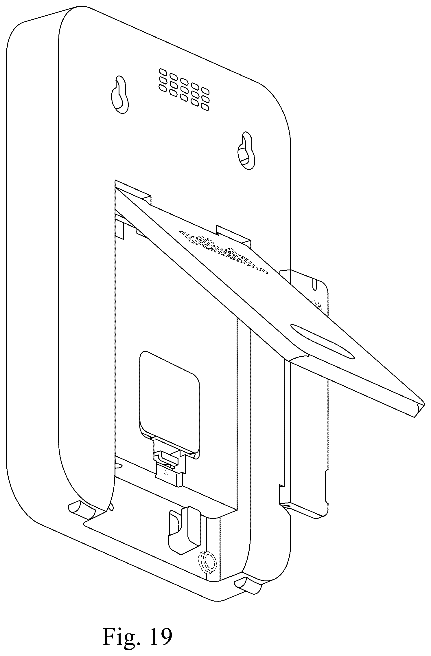 Patent USD1078730 Figure 19 – Task management device