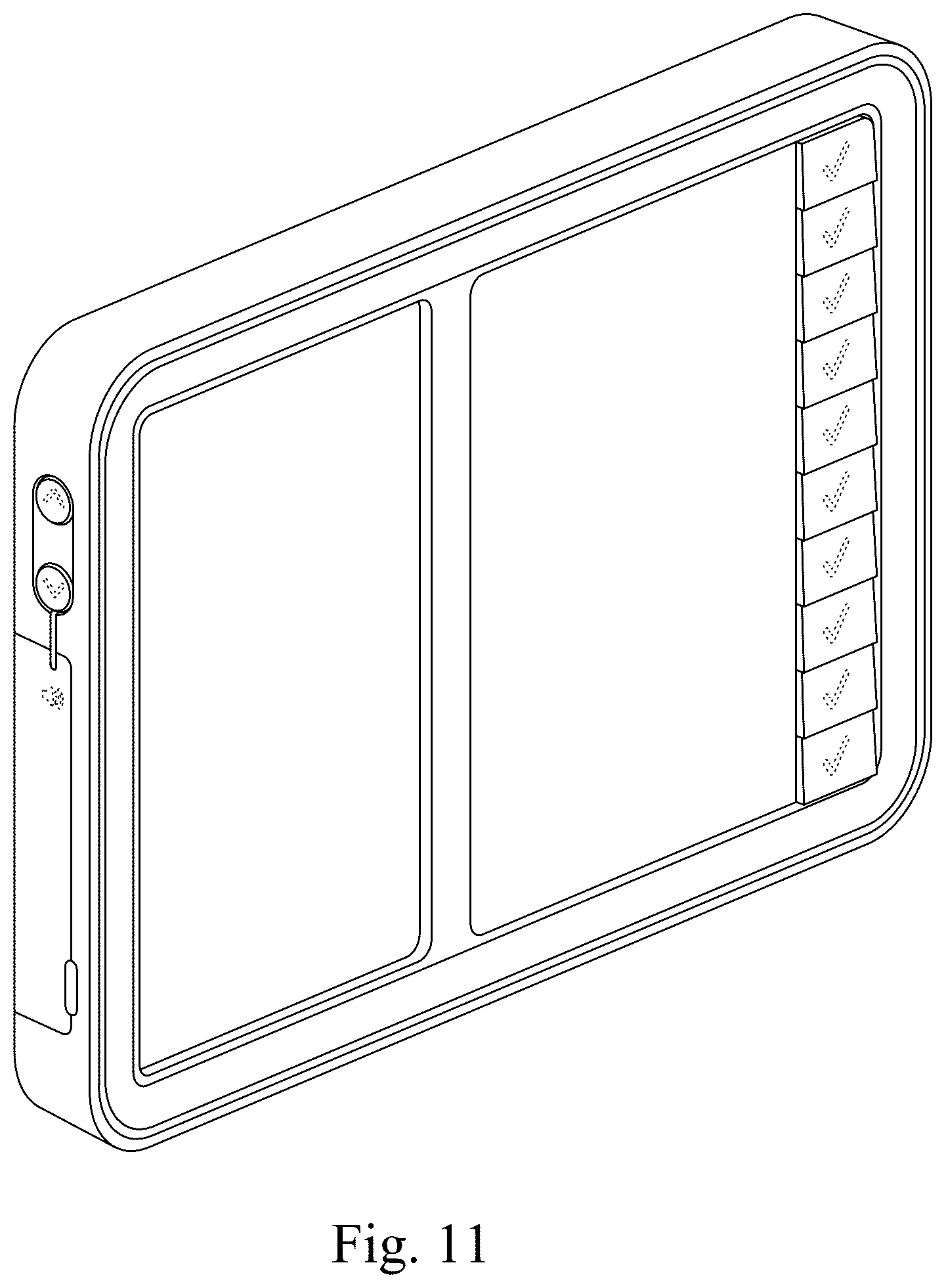 Patent USD1078731 Figure 11 – Task management device