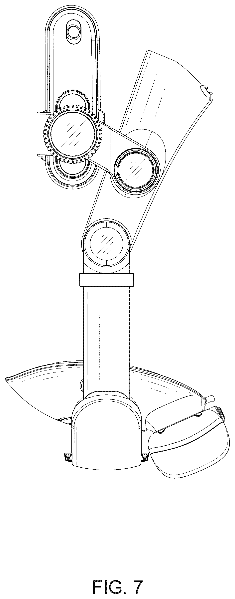 Patent USD1078734 Figure 7 – Headwear accessory of VR glasses