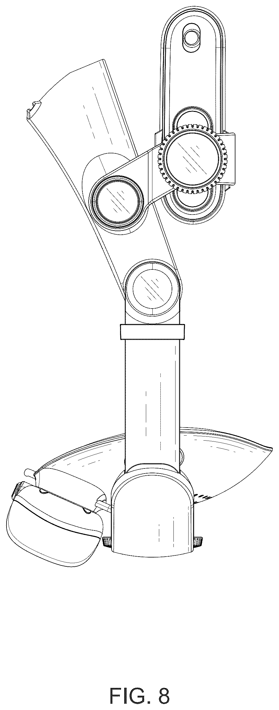Patent USD1078734 Figure 8 – Headwear accessory of VR glasses