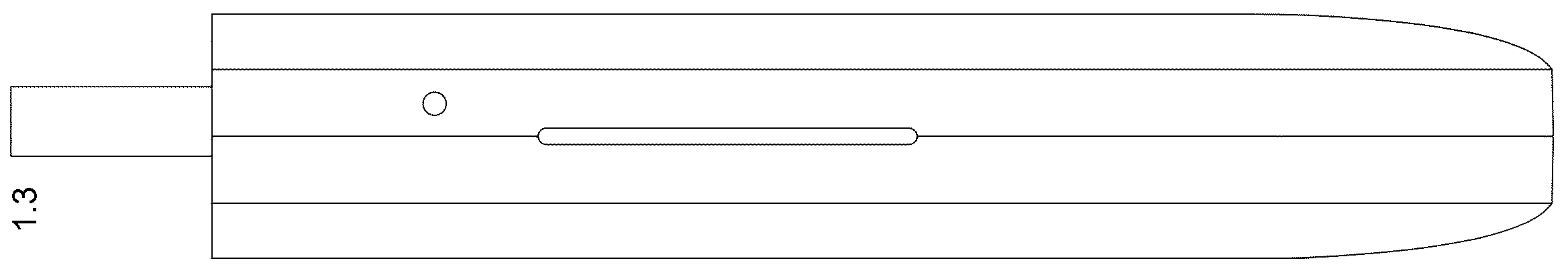 Patent USD1078736 Figure 3 – Wireless controller for electronic shelf label