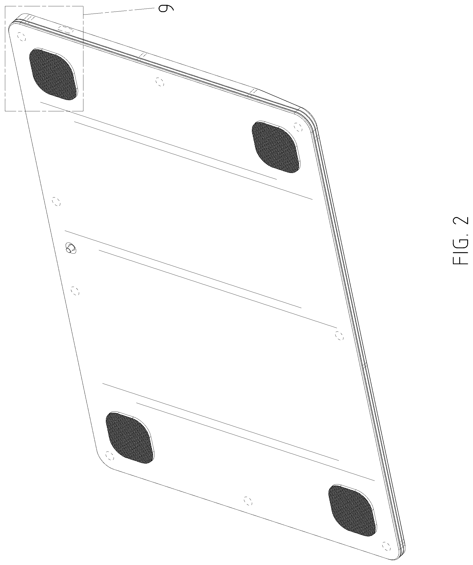 Patent USD1078737 Figure 2 – Arcade-style video game controller