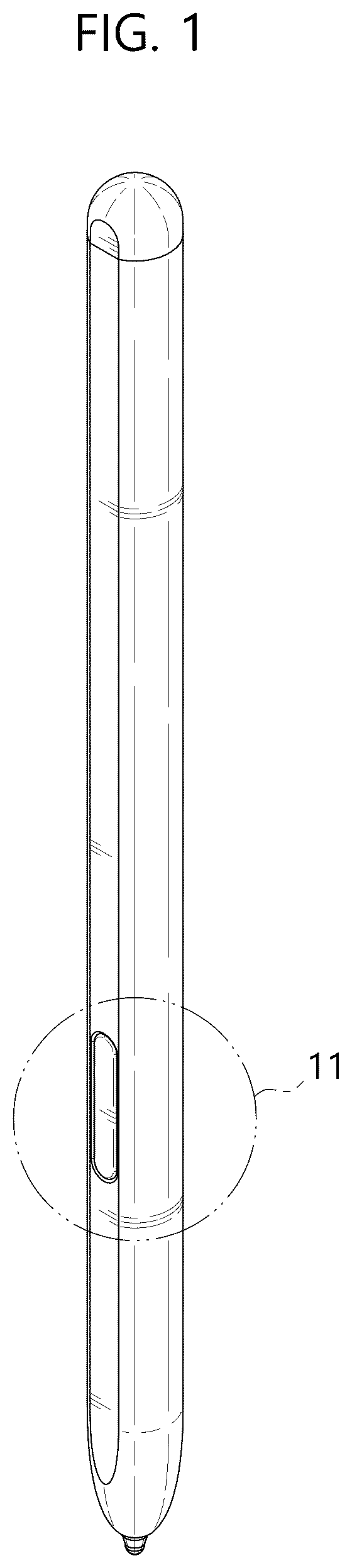 Patent USD1078738 Figure 1 – Stylus pen