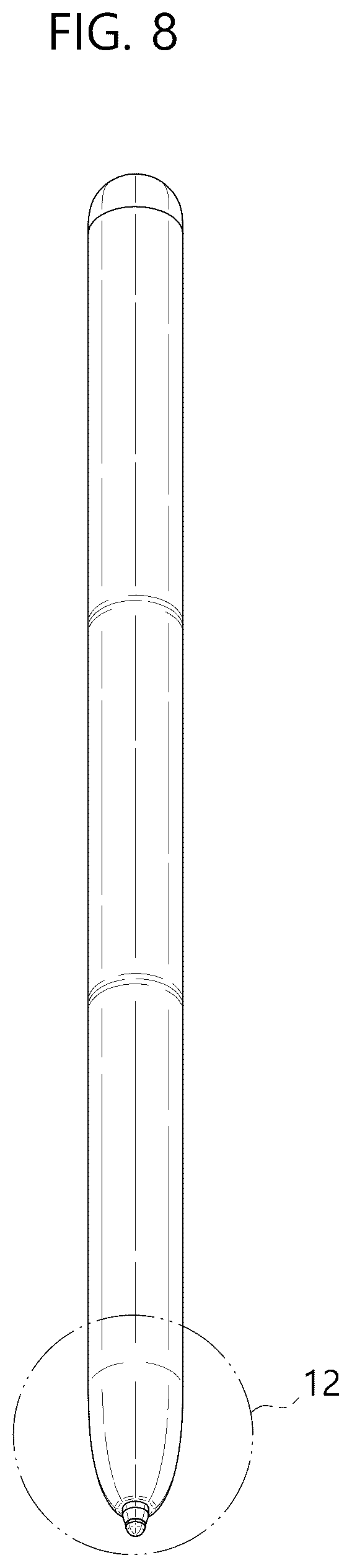 Patent USD1078738 Figure 5 – Stylus pen