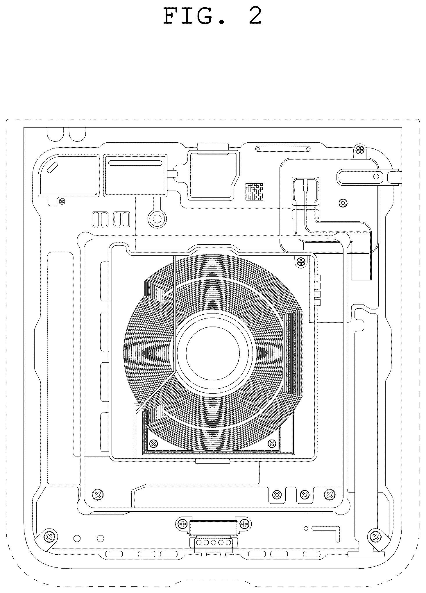 Patent USD1078742 Figure 2 – Case for electronic communications device