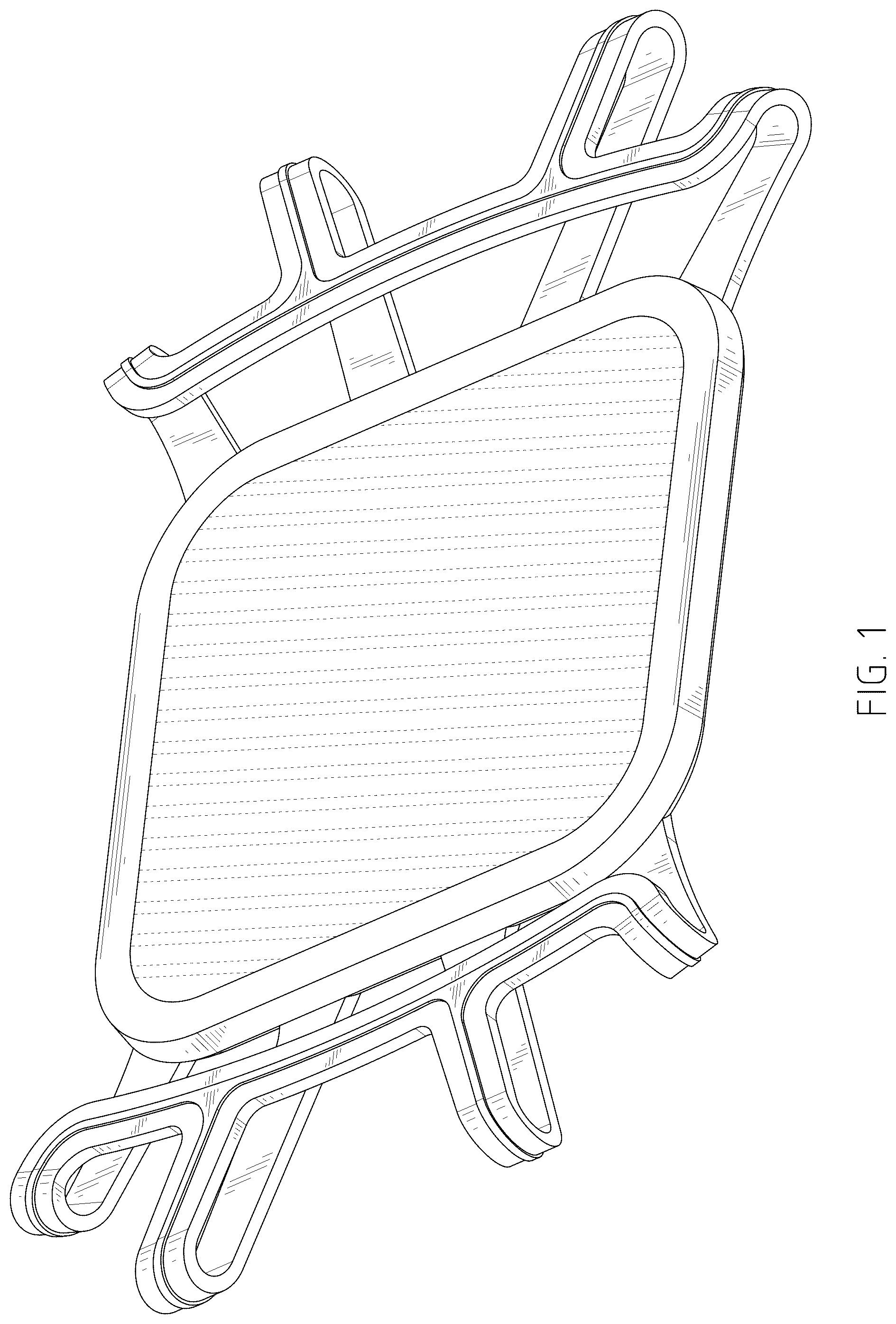 Patent USD1078743 — Tablet stand assembly — Figure 1