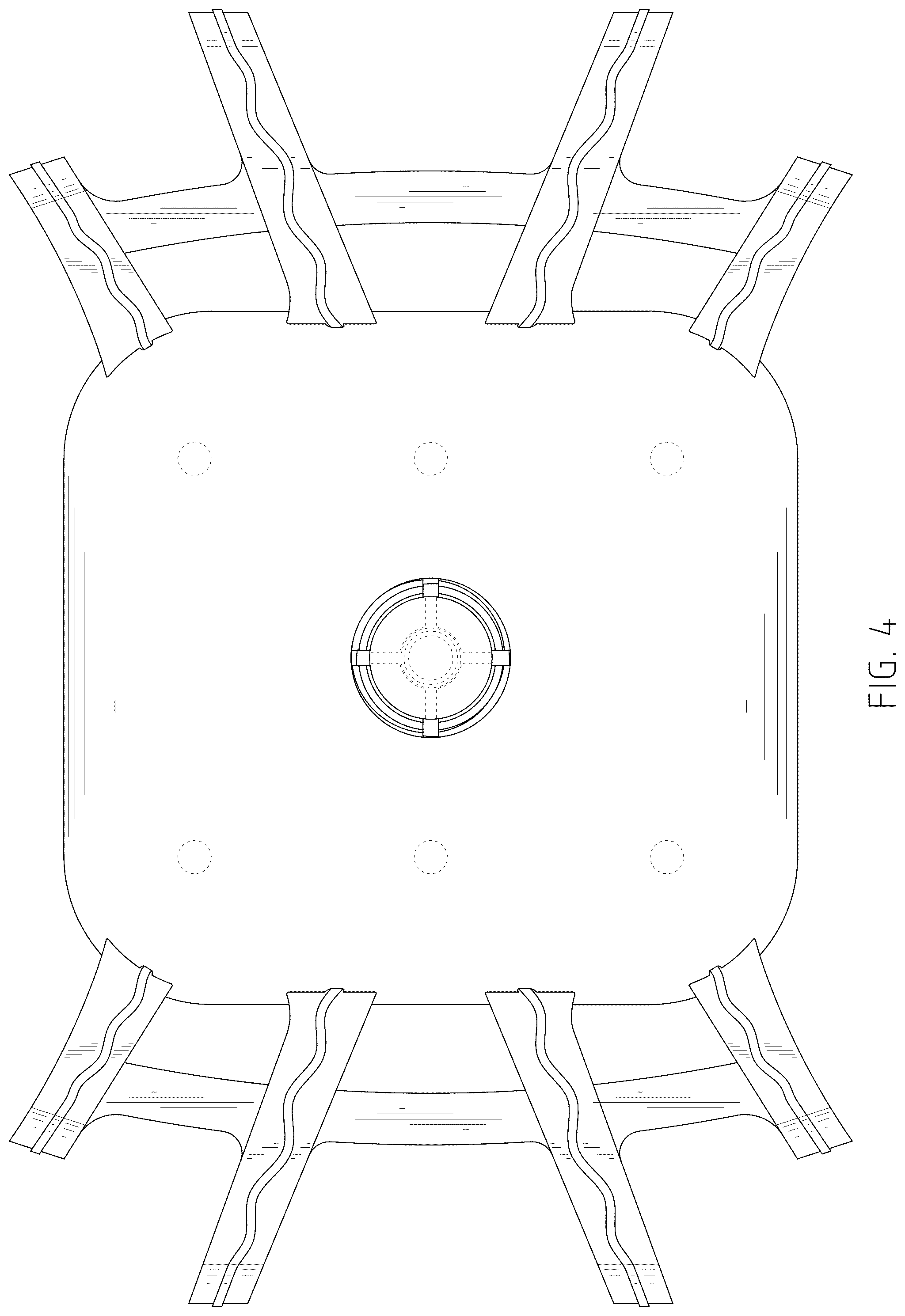 Patent USD1078743 Figure 4 – Tablet stand assembly