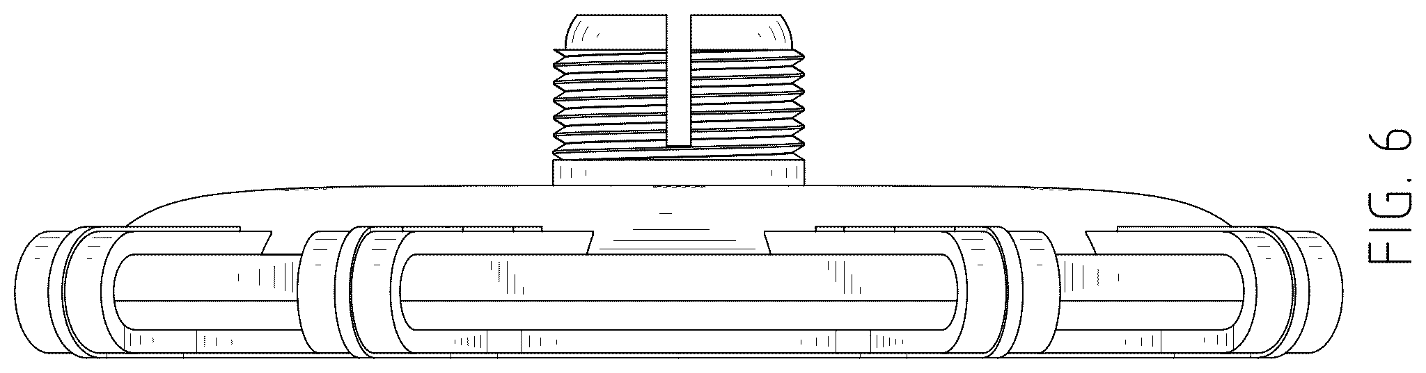 Patent USD1078743 Figure 6 – Tablet stand assembly
