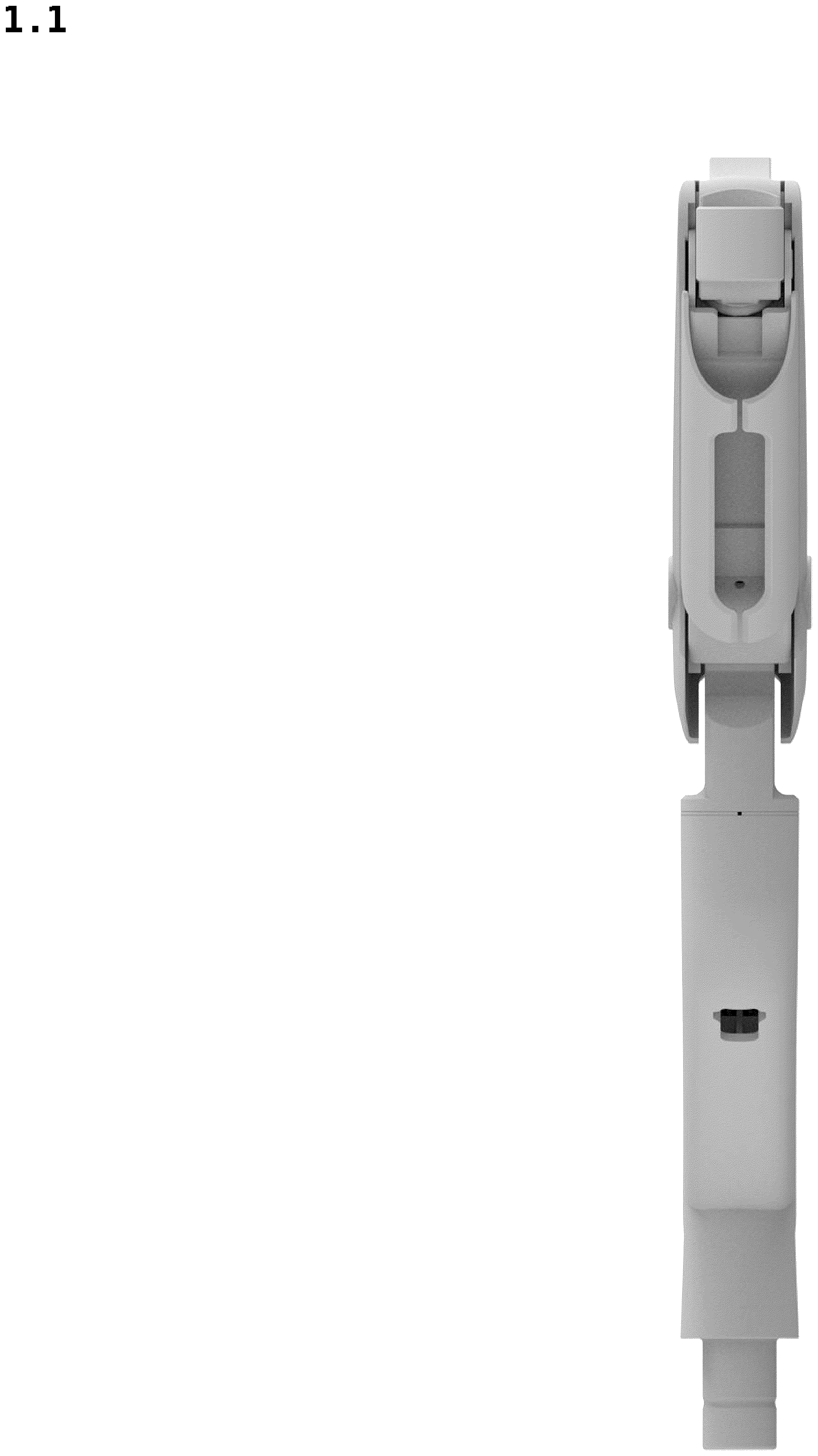 Patent USD1078745 Figure 1 – Monitor stand