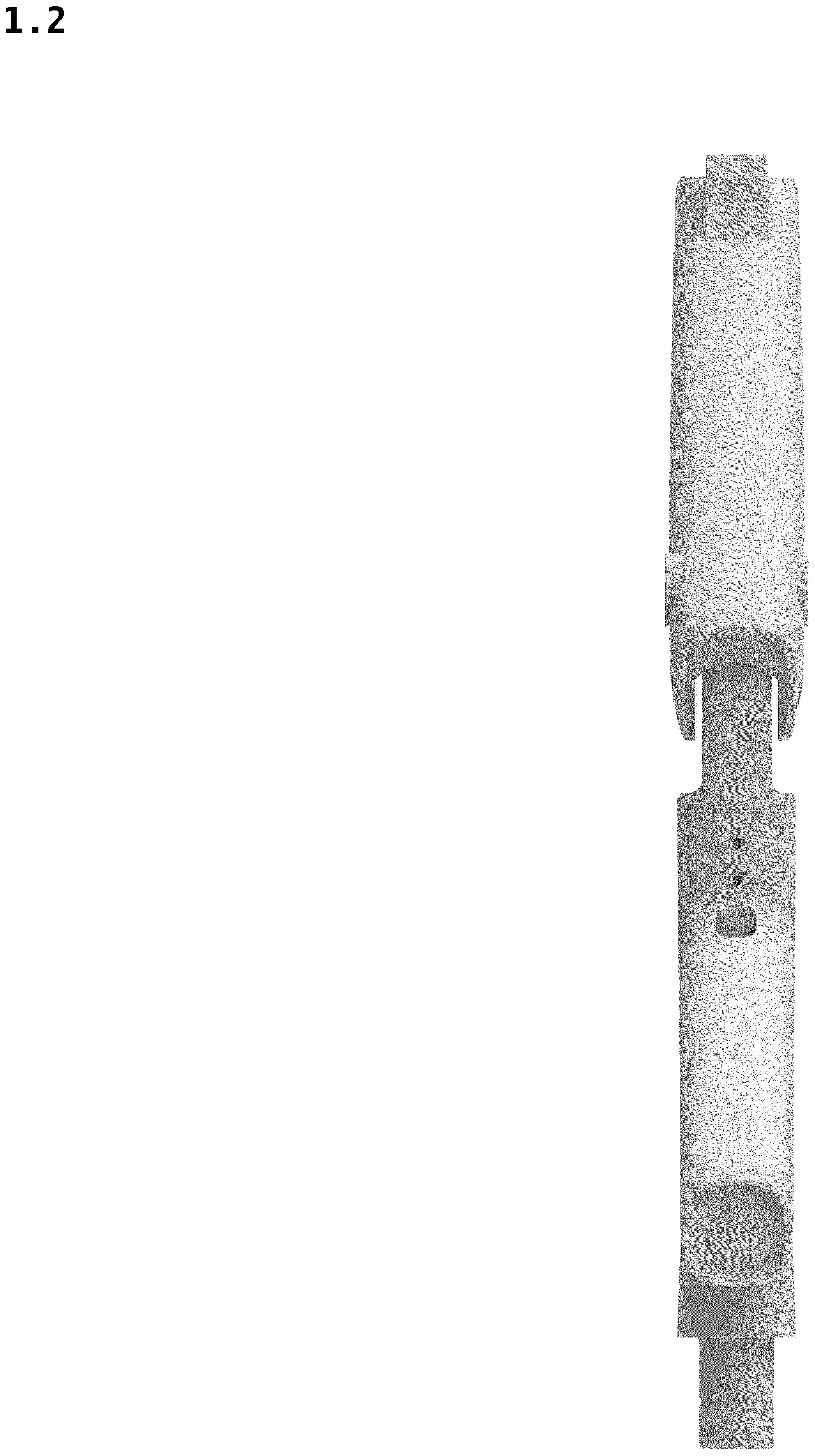 Patent USD1078745 Figure 2 – Monitor stand