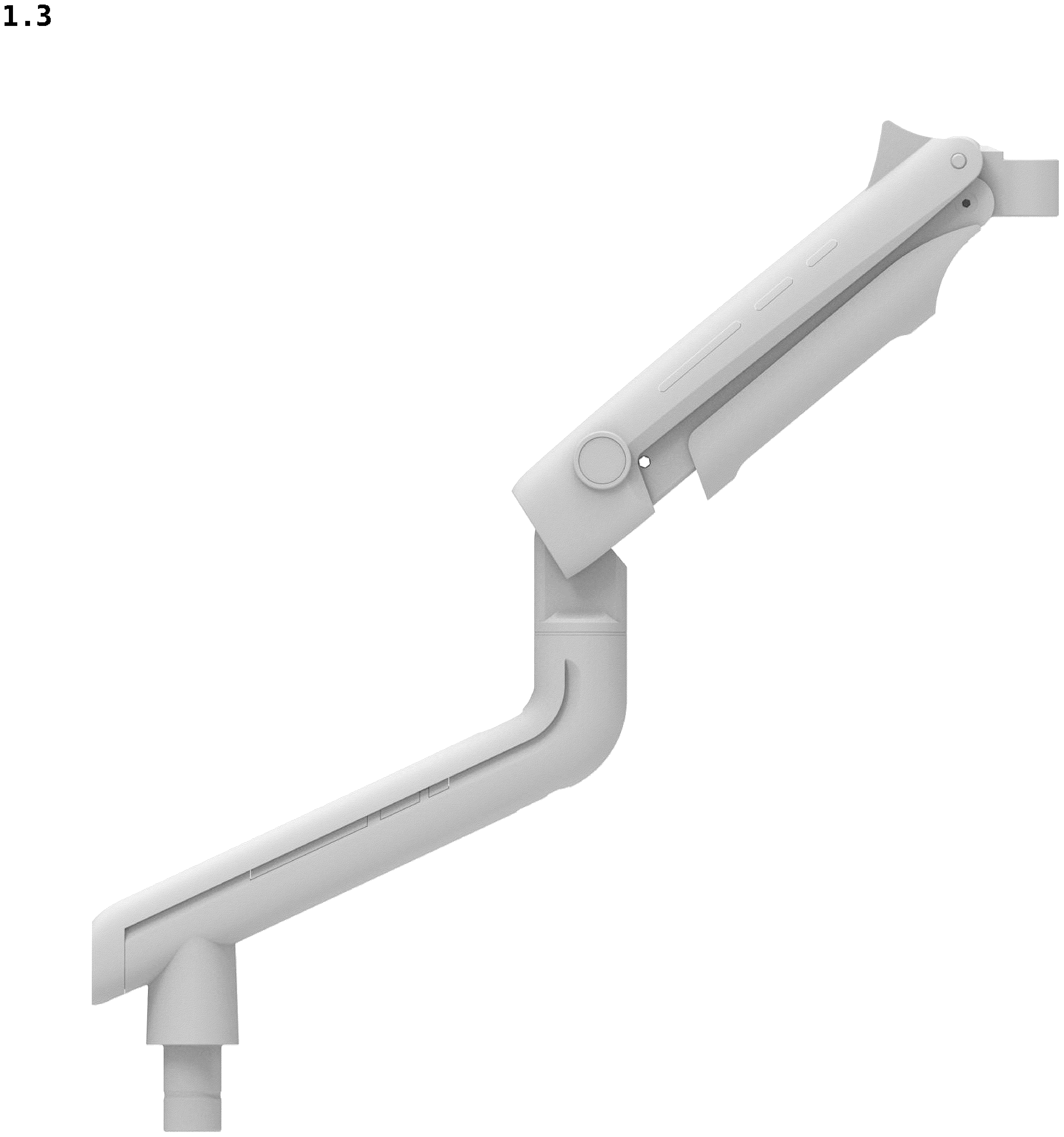 Patent USD1078745 Figure 3 – Monitor stand