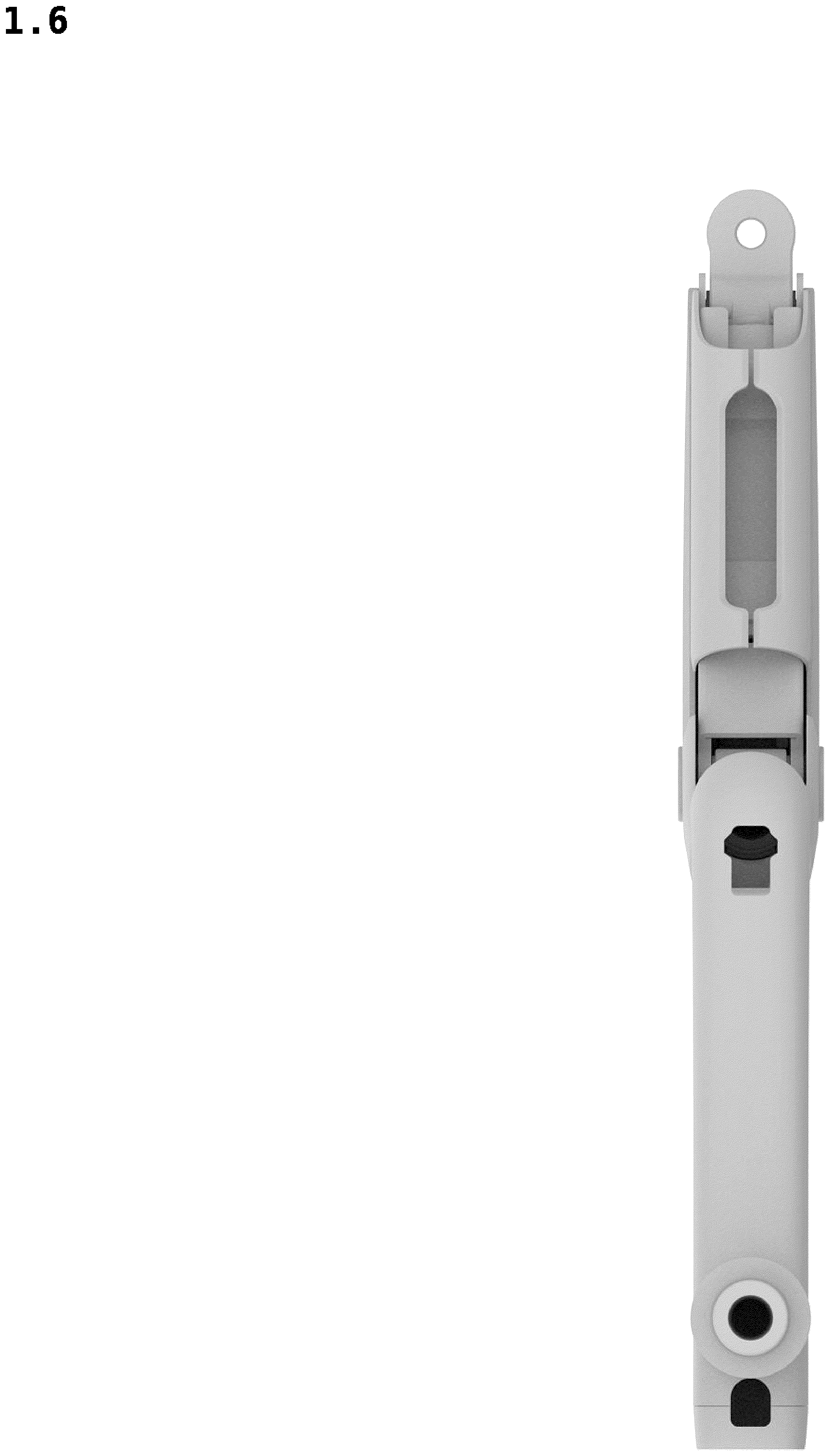 Patent USD1078745 Figure 6 – Monitor stand