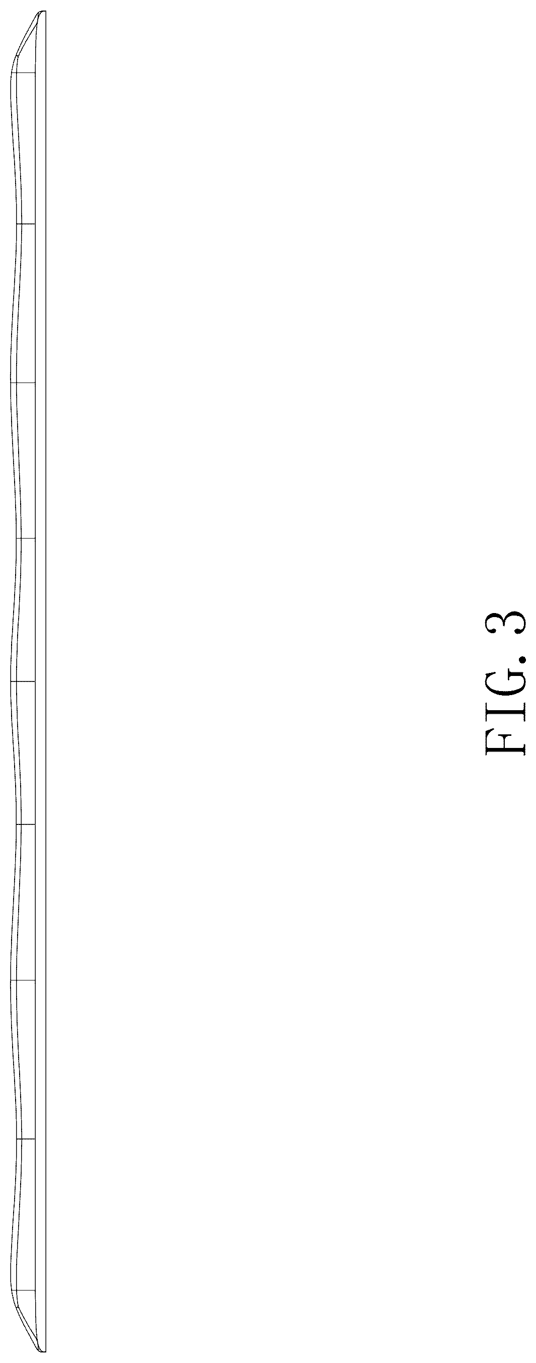 Patent USD1078746 Figure 3 – Keyboard tray desk mat