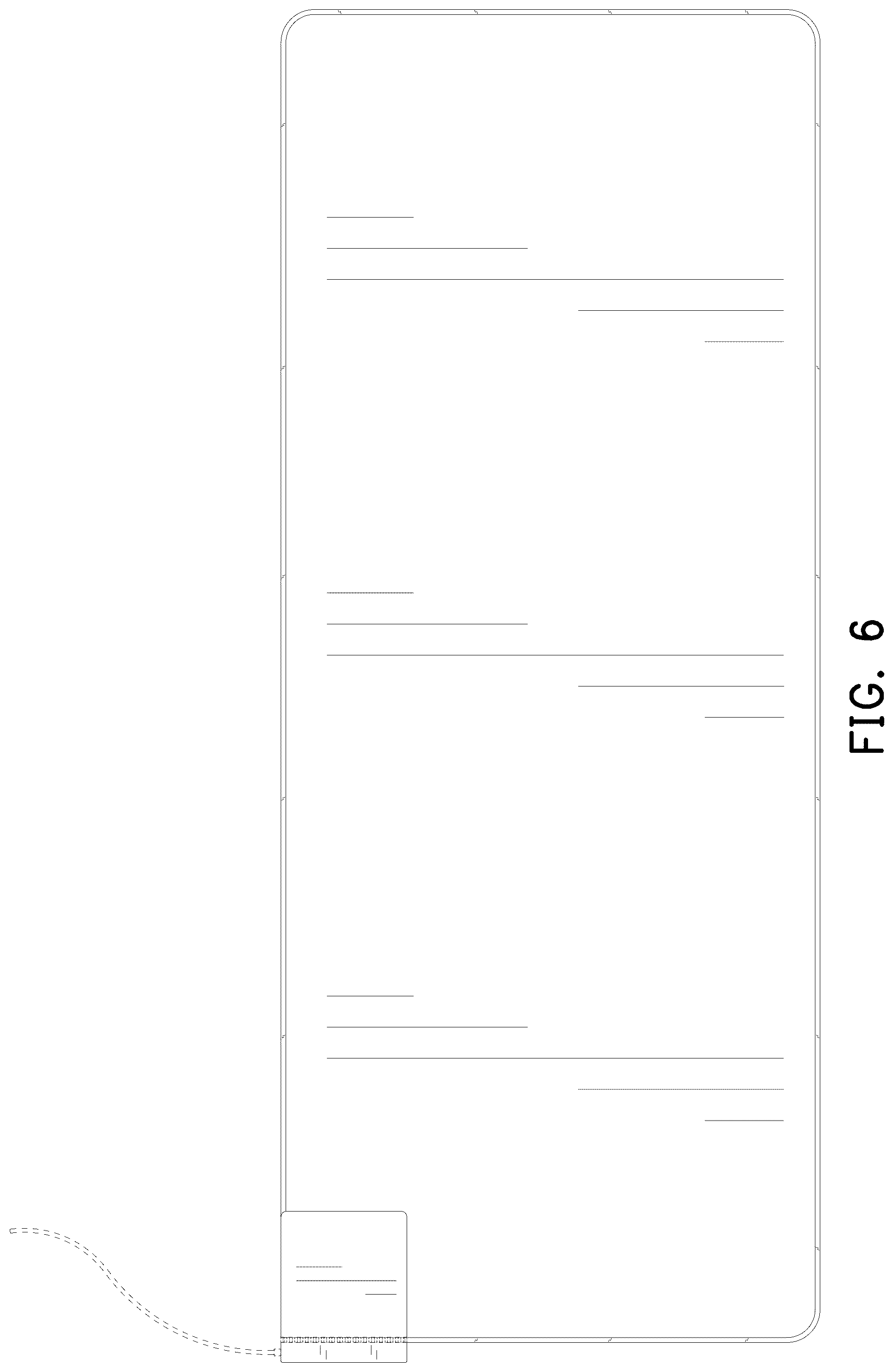 Patent USD1078748 Figure 3 – Mouse pad